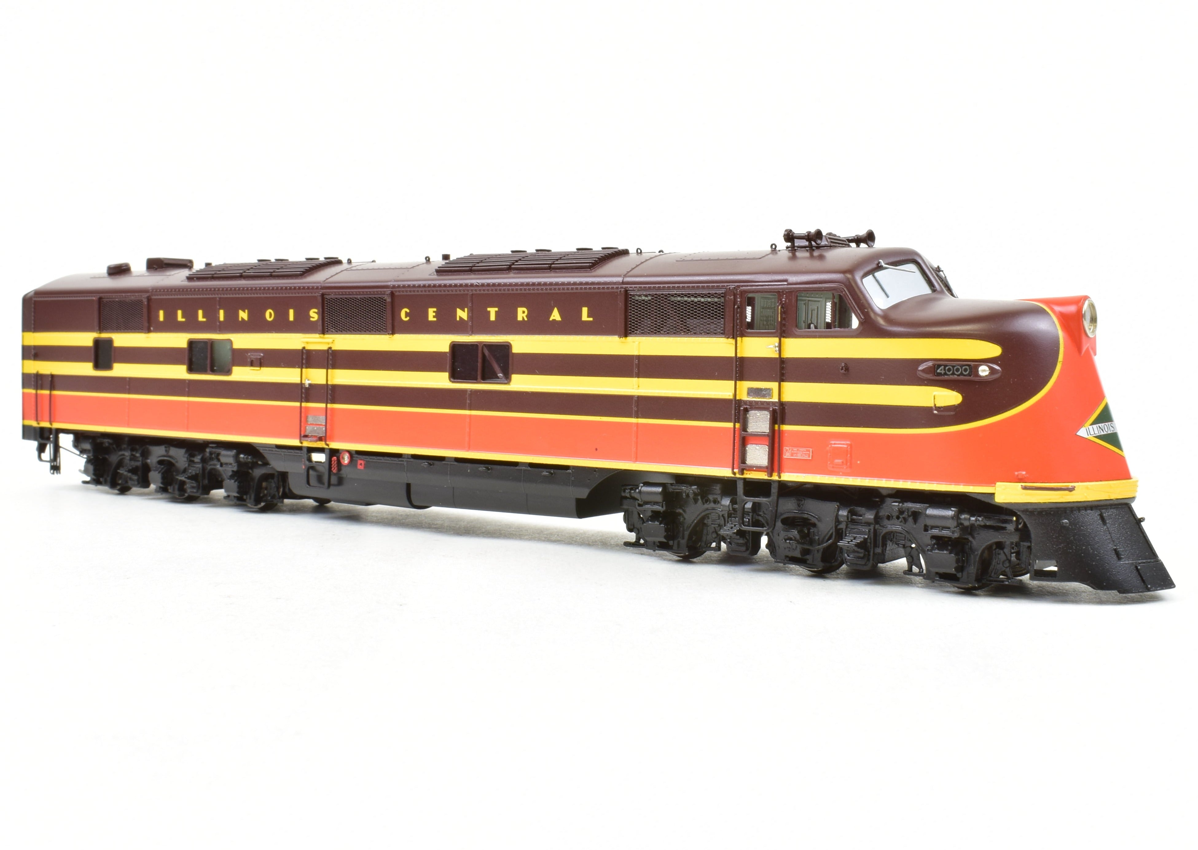 HO Brass Railway Classics IC - 1943 Illinois Central EMD E6 A-Unit City of Miami FP #4000