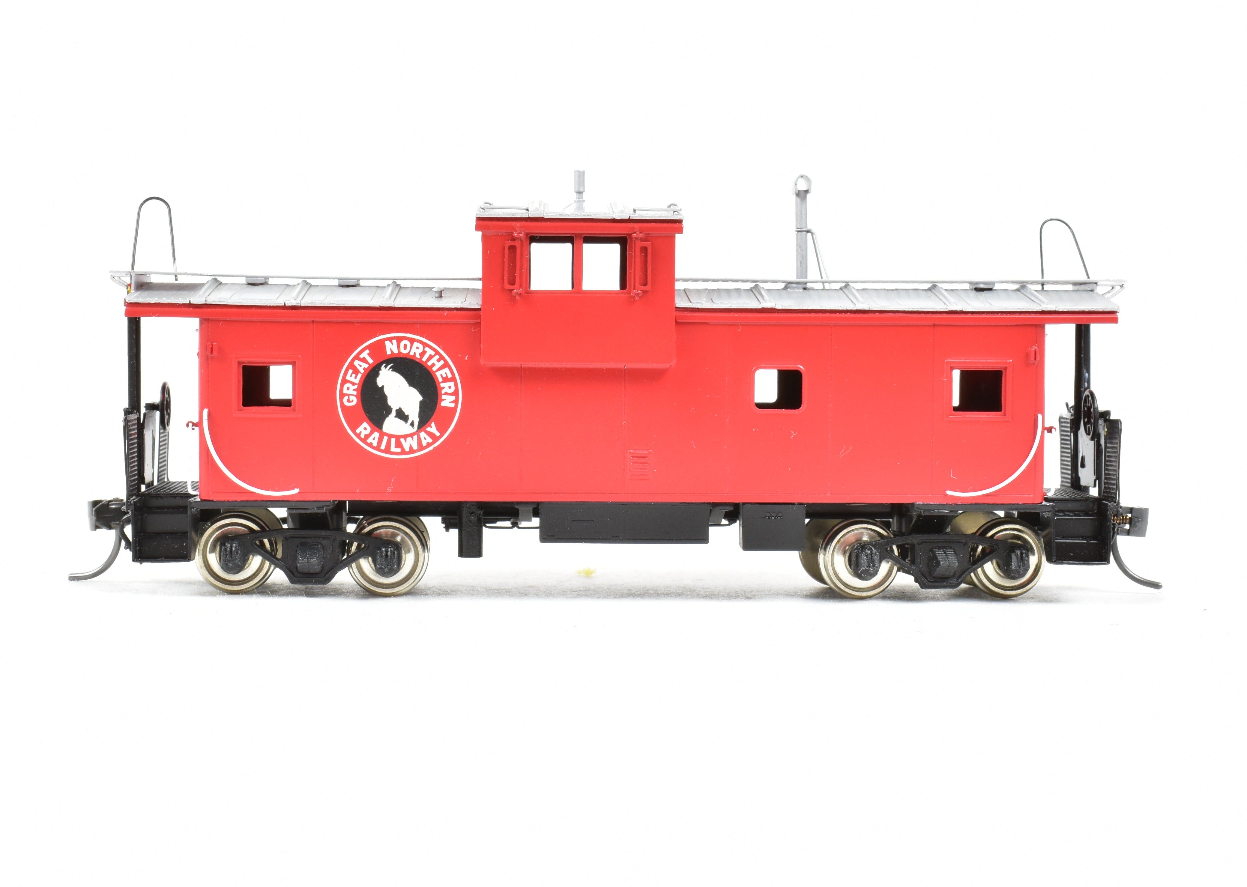 HO Brass Oriental Limited Great Northern X96 - 155 Class FP Caboose Model
