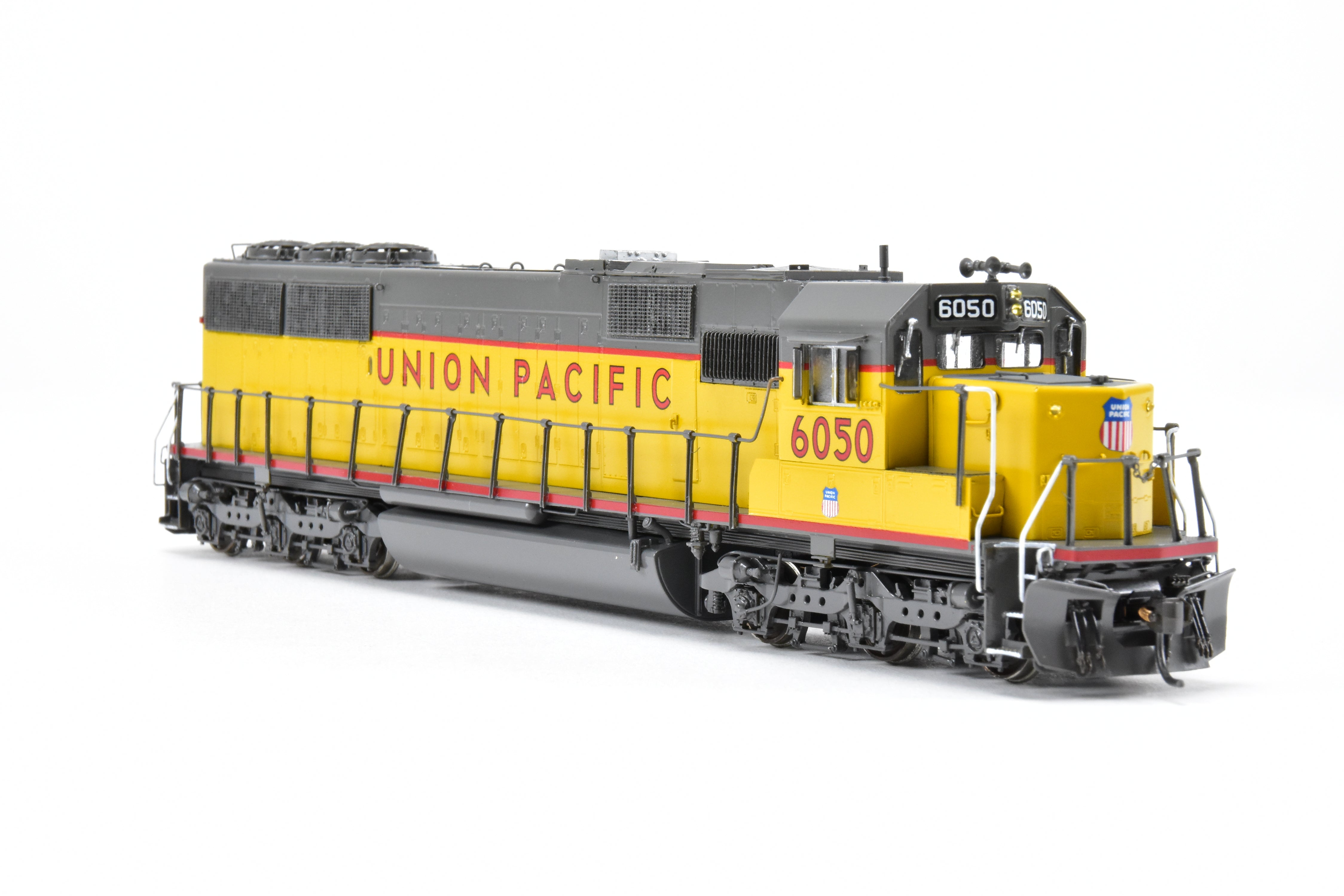 HO Scale Brass Union Pacific EMD SD60 Locomotive Model by Overland Models, Inc., Custom Painted with Road Number 6050