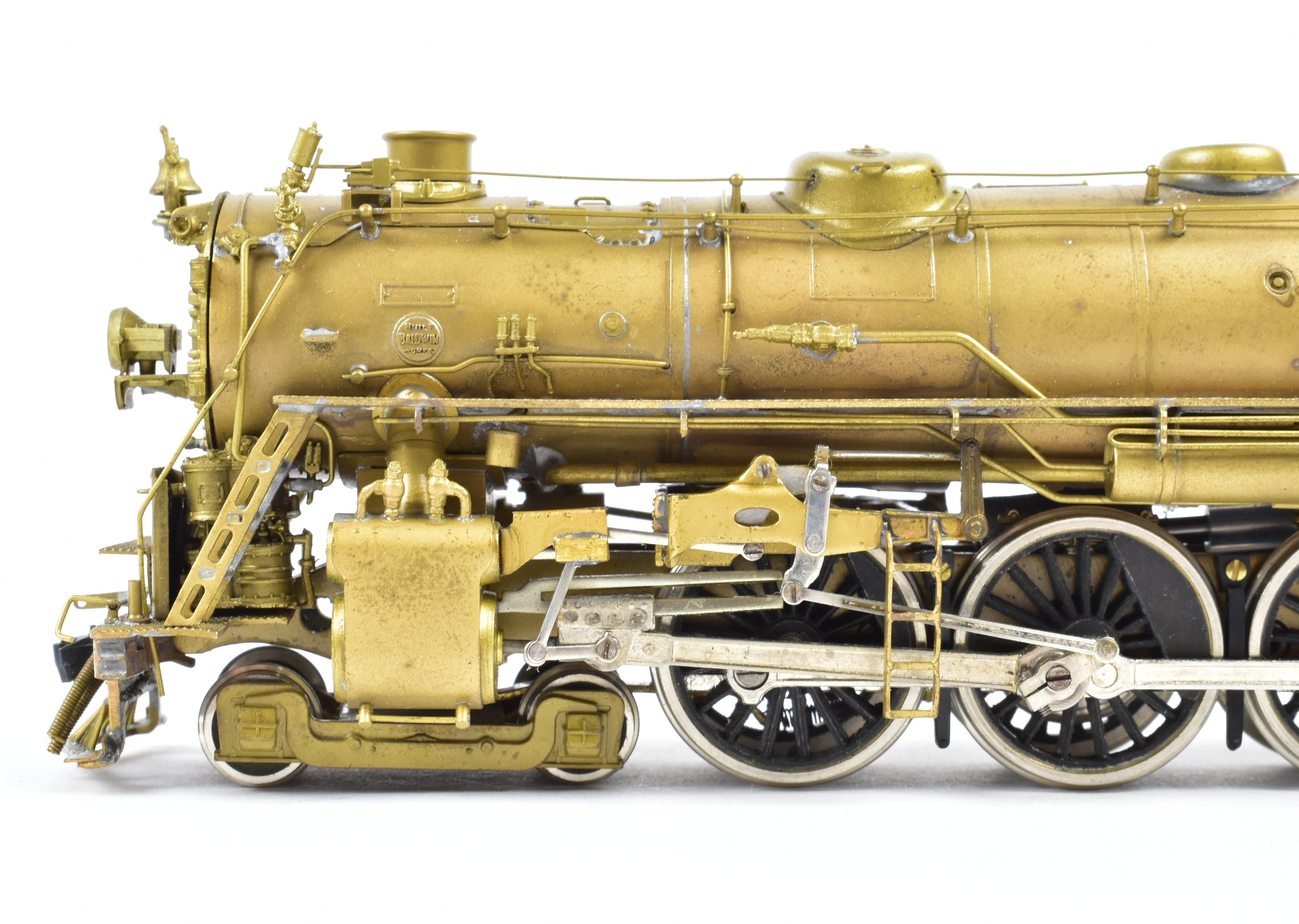 High - Quality HO Scale Brass Pacific Fast Mail Model - United MILW Milwaukee Road F6a 4 - 6 - 4 Baltic Steam Locomotive