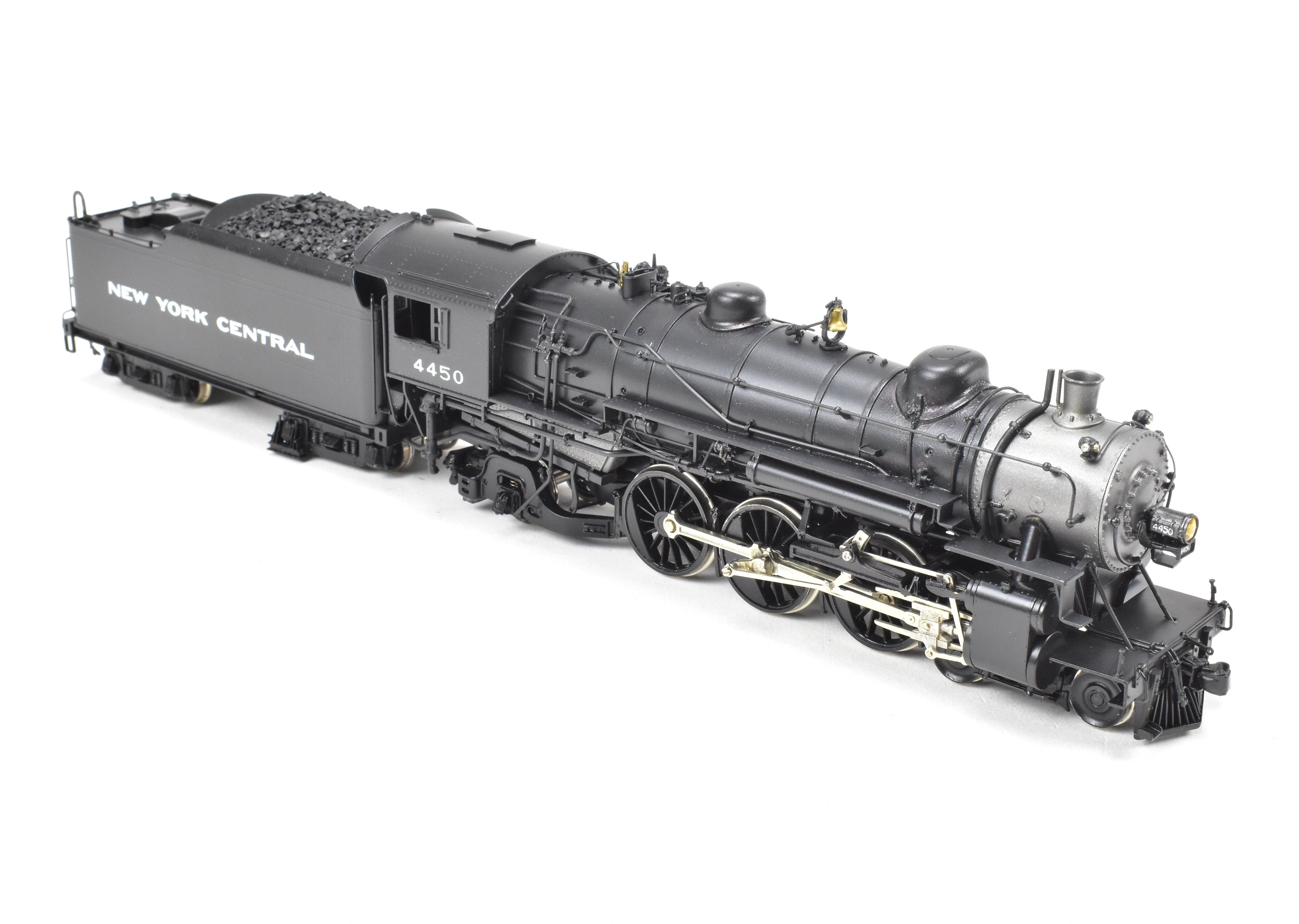 HO Scale Brass Model Train - Key Imports NYC New York Central K - 11c 4 - 6 - 2 Pacific Factory Painted Locomotive #4450