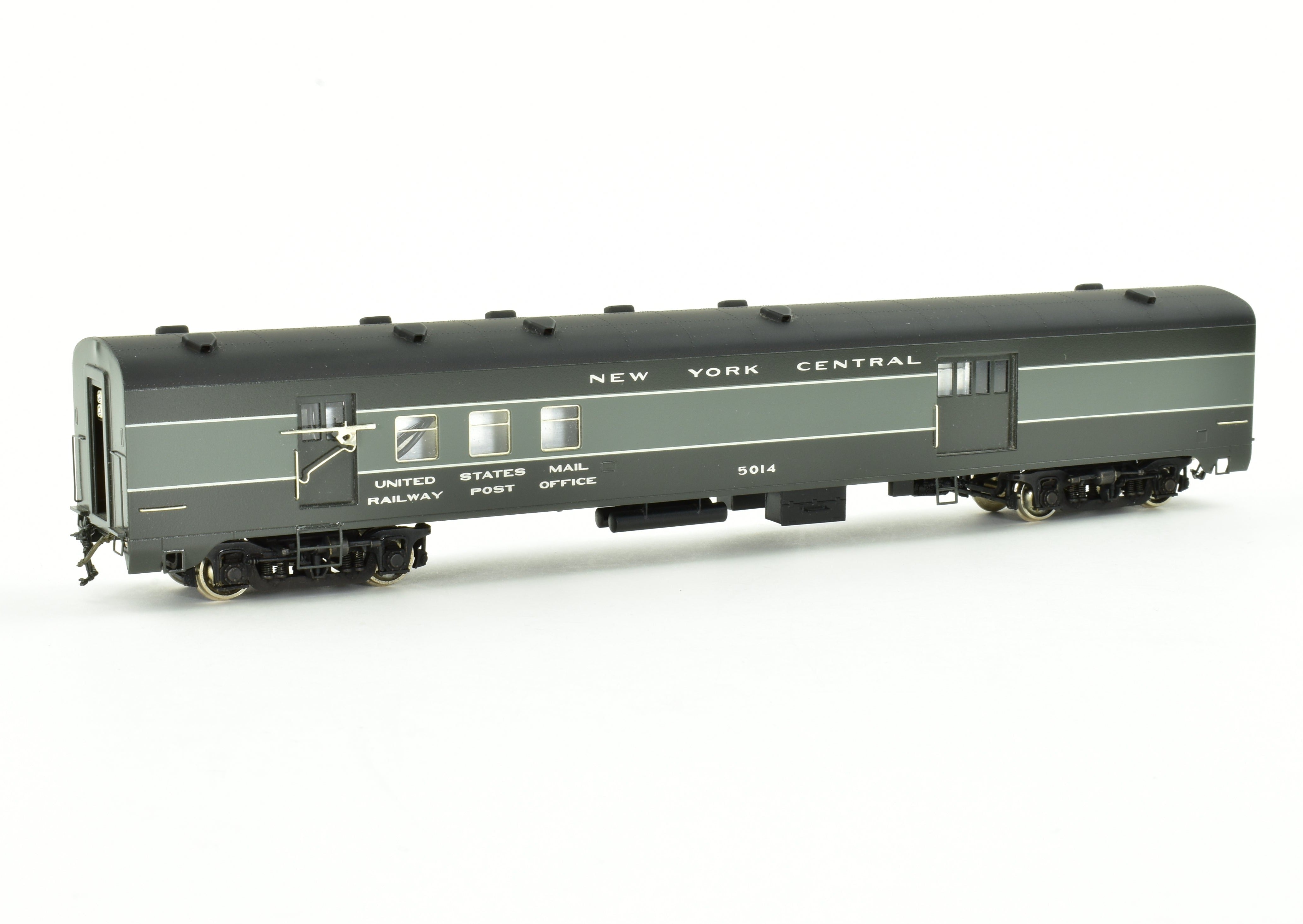 HO Scale Brass Model Train Set - Erie Limited NYC - New York Central 1948 20th Century Limited with 2 E7 A/B Locomotives and 9-Car Set