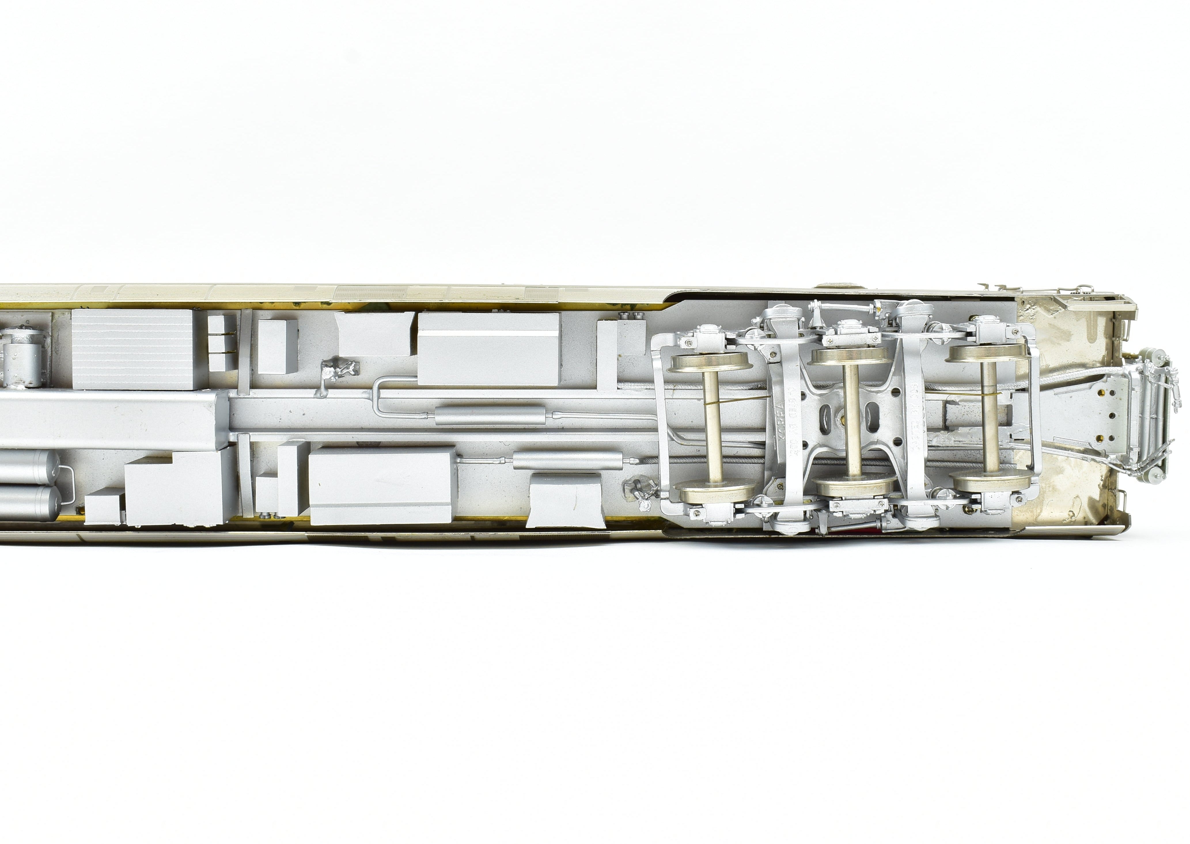 O Scale Brass Model of Pecos River Brass ATSF - Santa Fe Topkea Business Car without Interior Lights (Consignment Model)