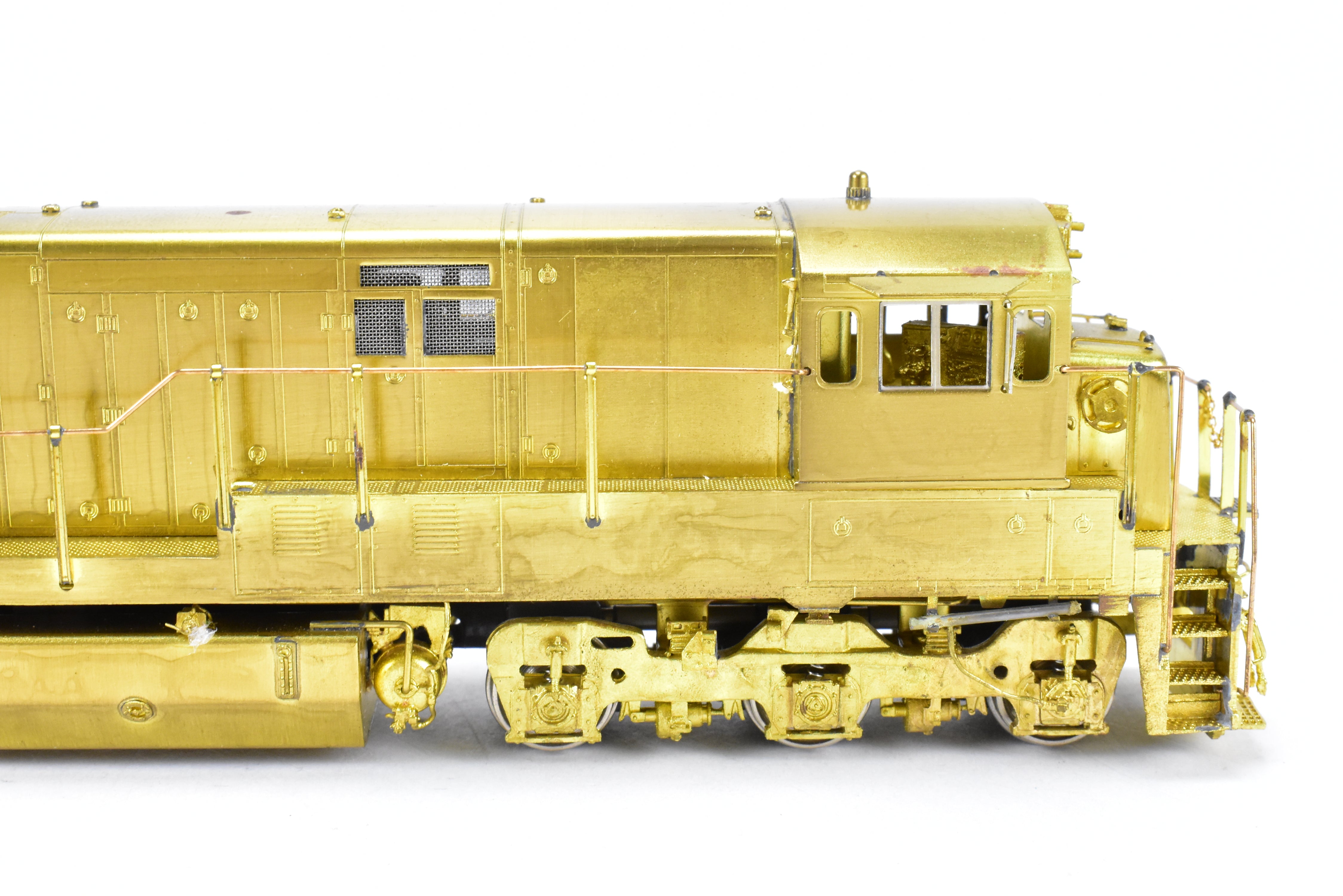 HO Scale Brass GE U-28C Late Model Locomotives by Overland Models, Inc. for Various Railroads
