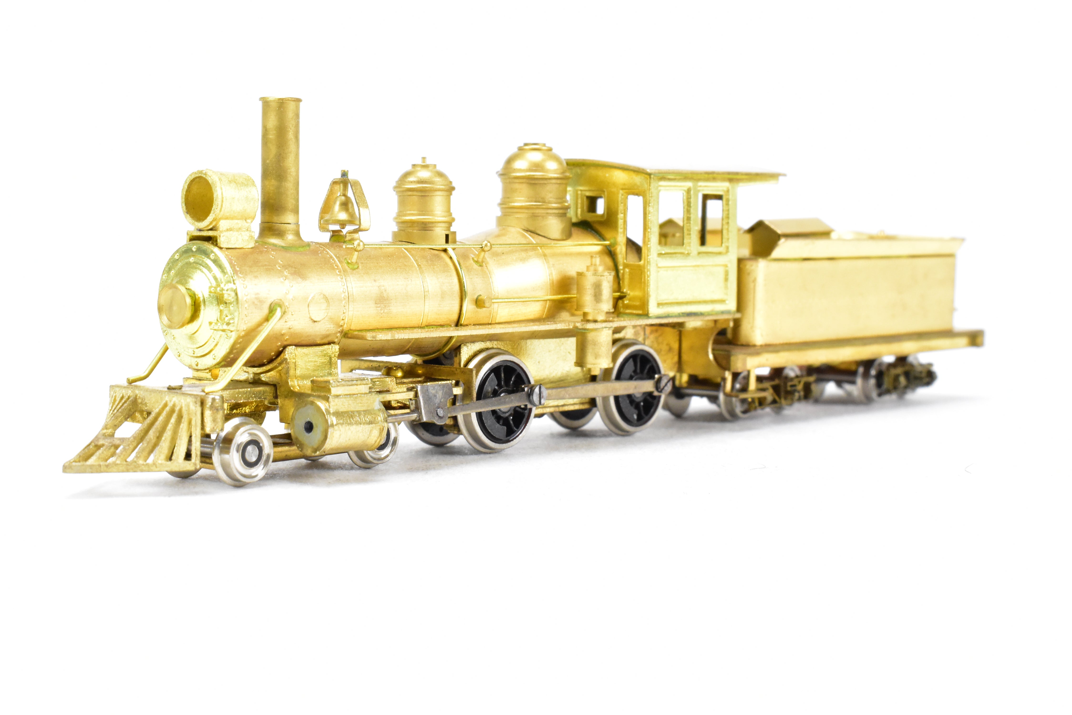 HOn3 Scale Brass Model Train - American 4-4-0 Locomotive from Far East Distributors, Spartan Series Circa 1910