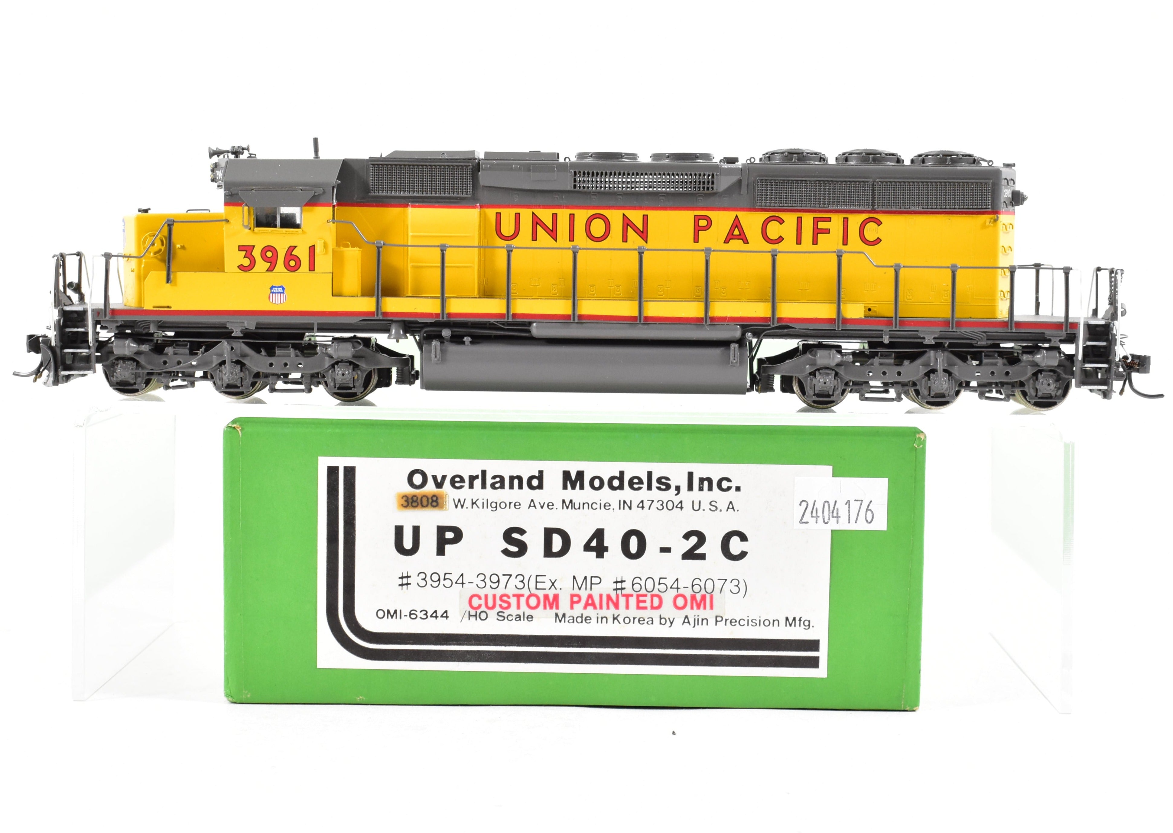 HO Scale Brass OMI UP Union Pacific SD40-2C FP Locomotive No. 3961