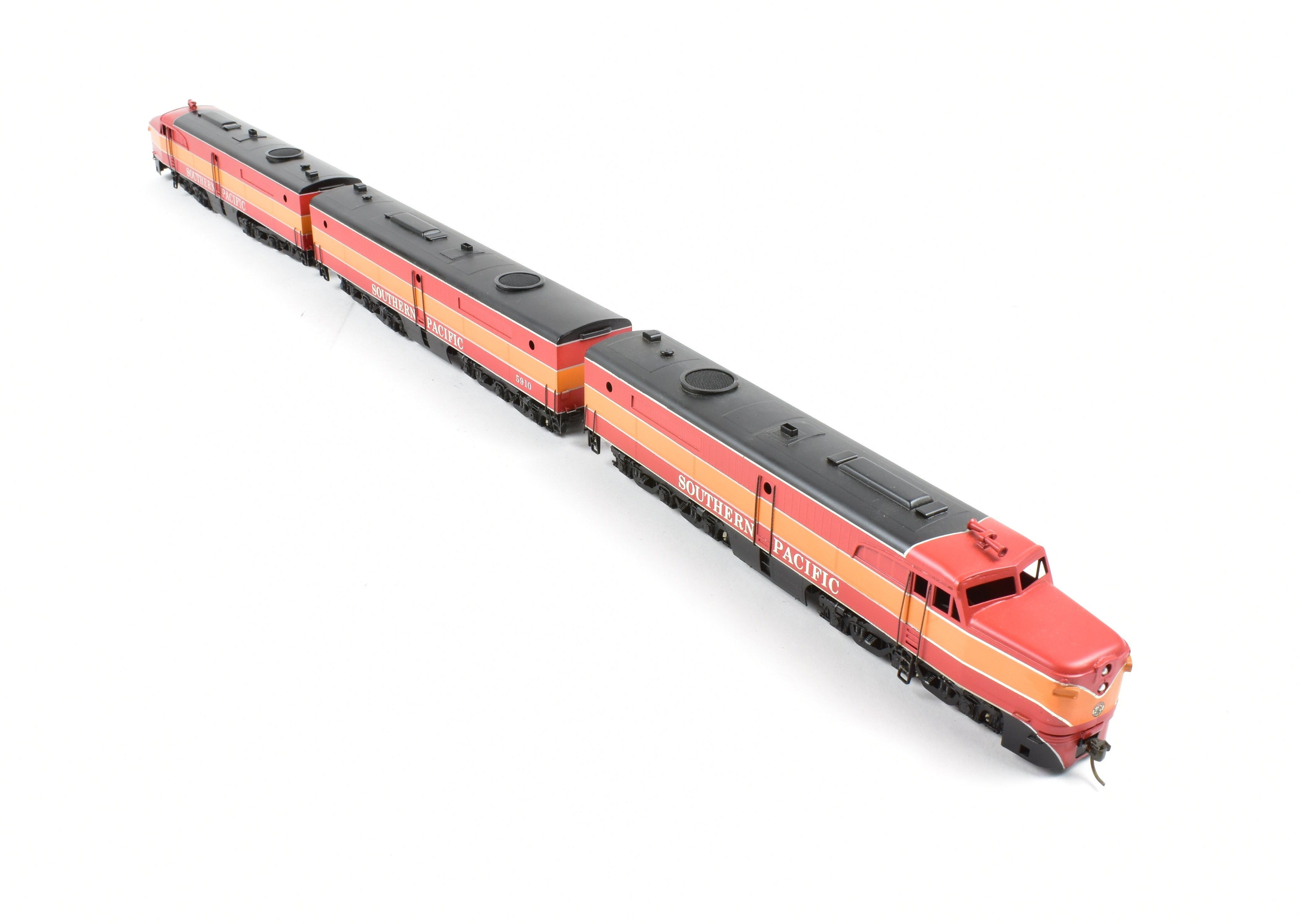 HO Scale Brass Balboa SP - Southern Pacific Daylight PA - 1 A - B - A Locomotive Set with Factory Painting