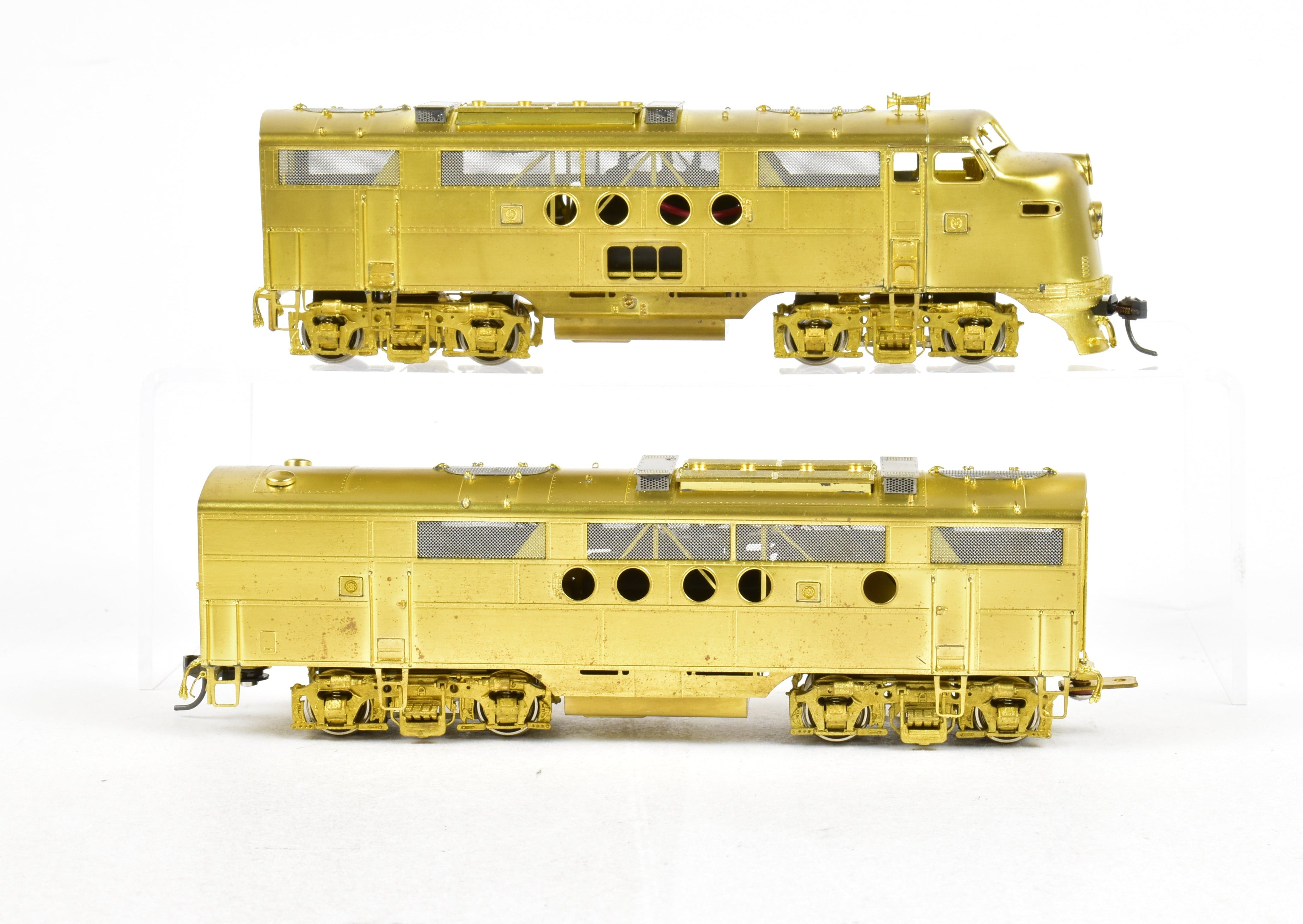 HO Brass ATSF - Santa Fe EMD FT A & B Passenger Set by Overland Models Inc.