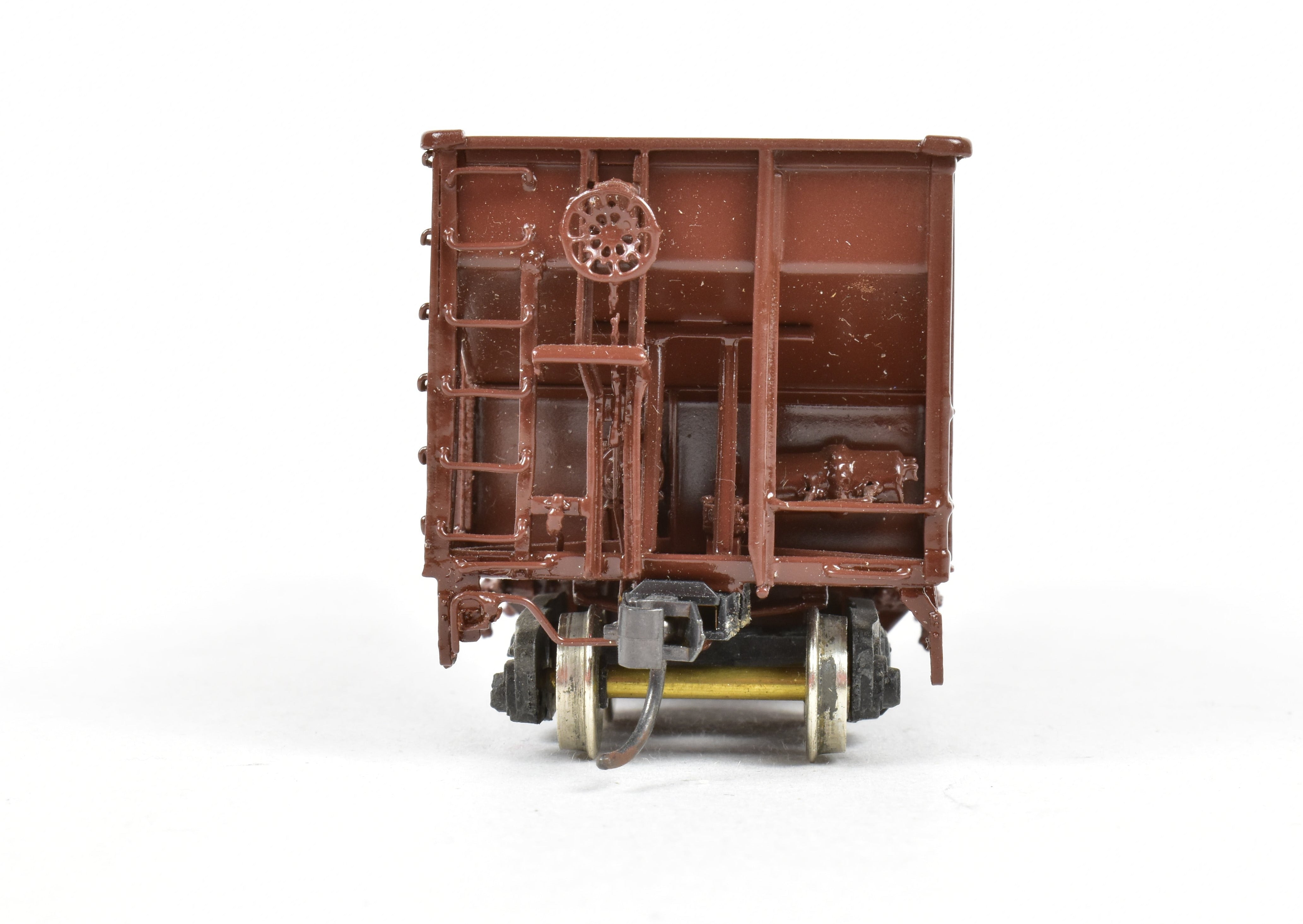 HO Scale Brass Precision Scale Co. (PSC) Southern Pacific (SP) 100-Ton Ballast Car with Factory Paint Finish
