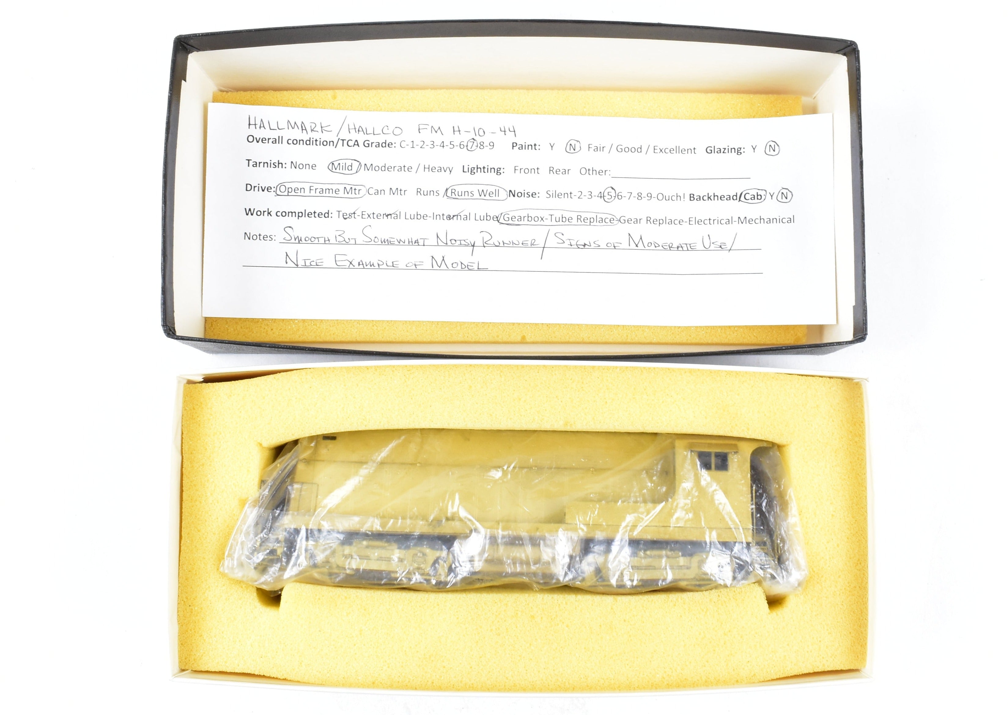 HO Brass Hallmark Models - Various Roads Fairbanks Morse FM H - 10 - 44, 1972 Japan - Made