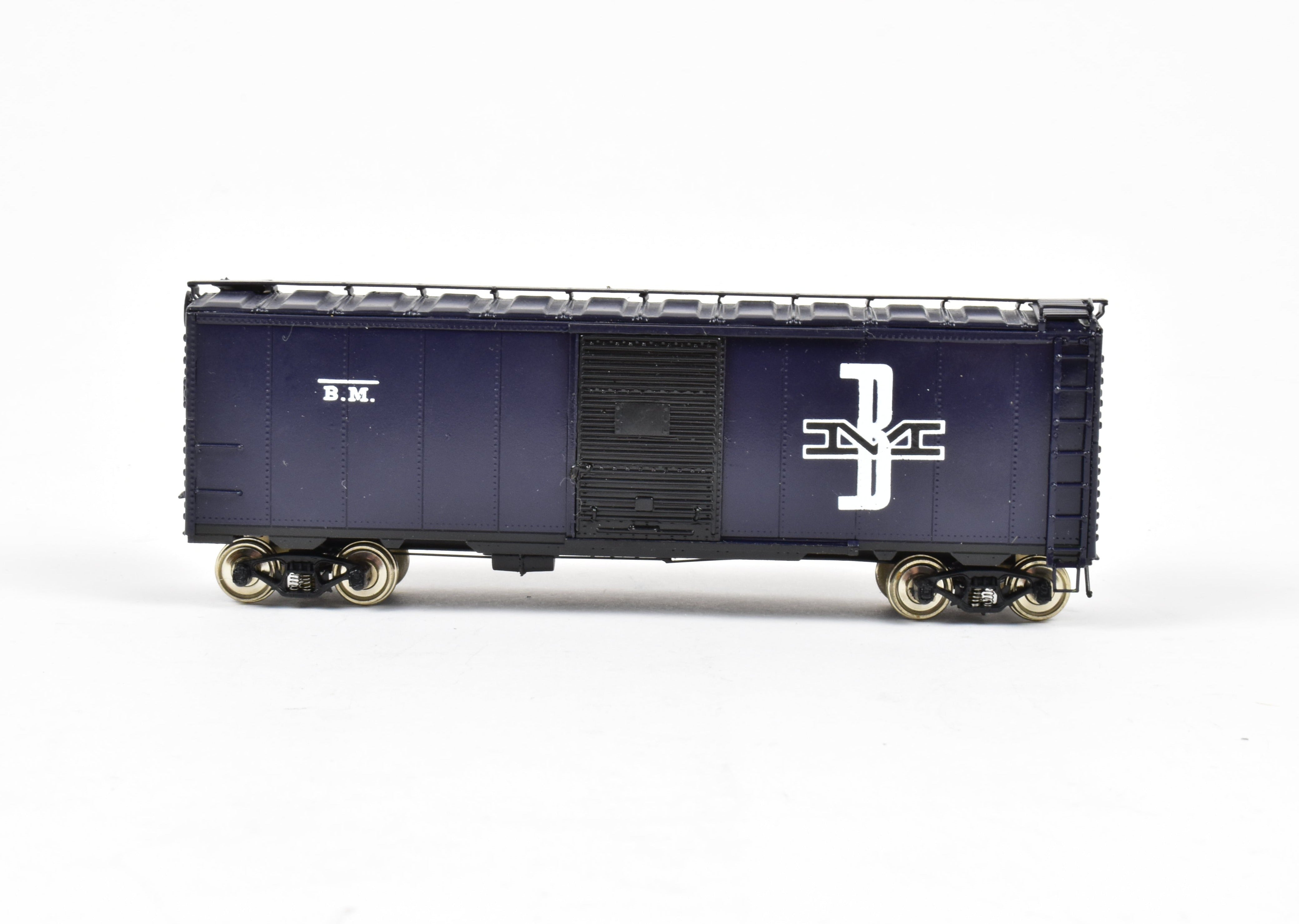 HO Brass Precision Scale Co. B&M Boston & Maine 40' AAR Single Door Boxcar