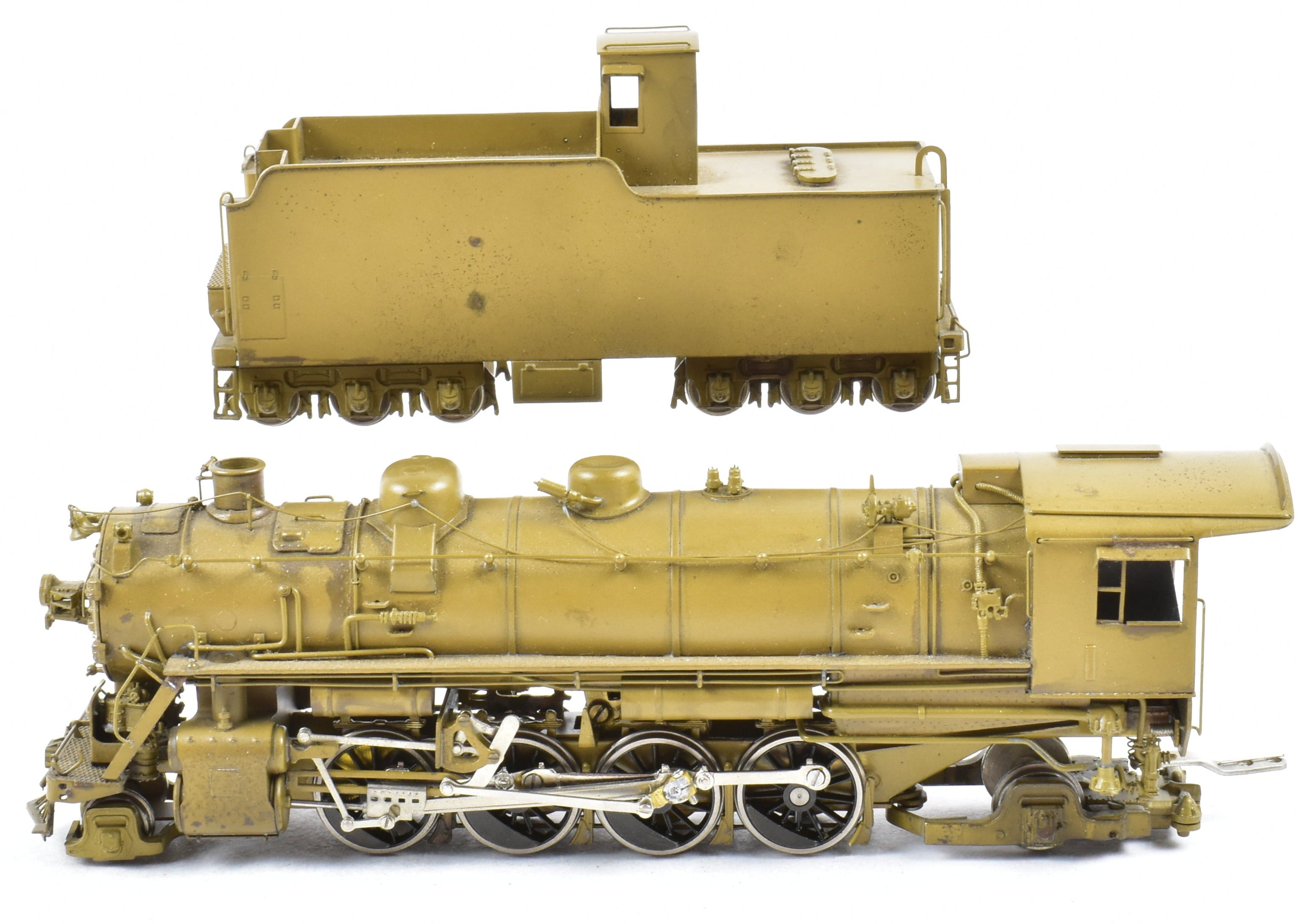 HO Scale Brass Hallmark Models Frisco 2-8-2 Mikado Locomotive