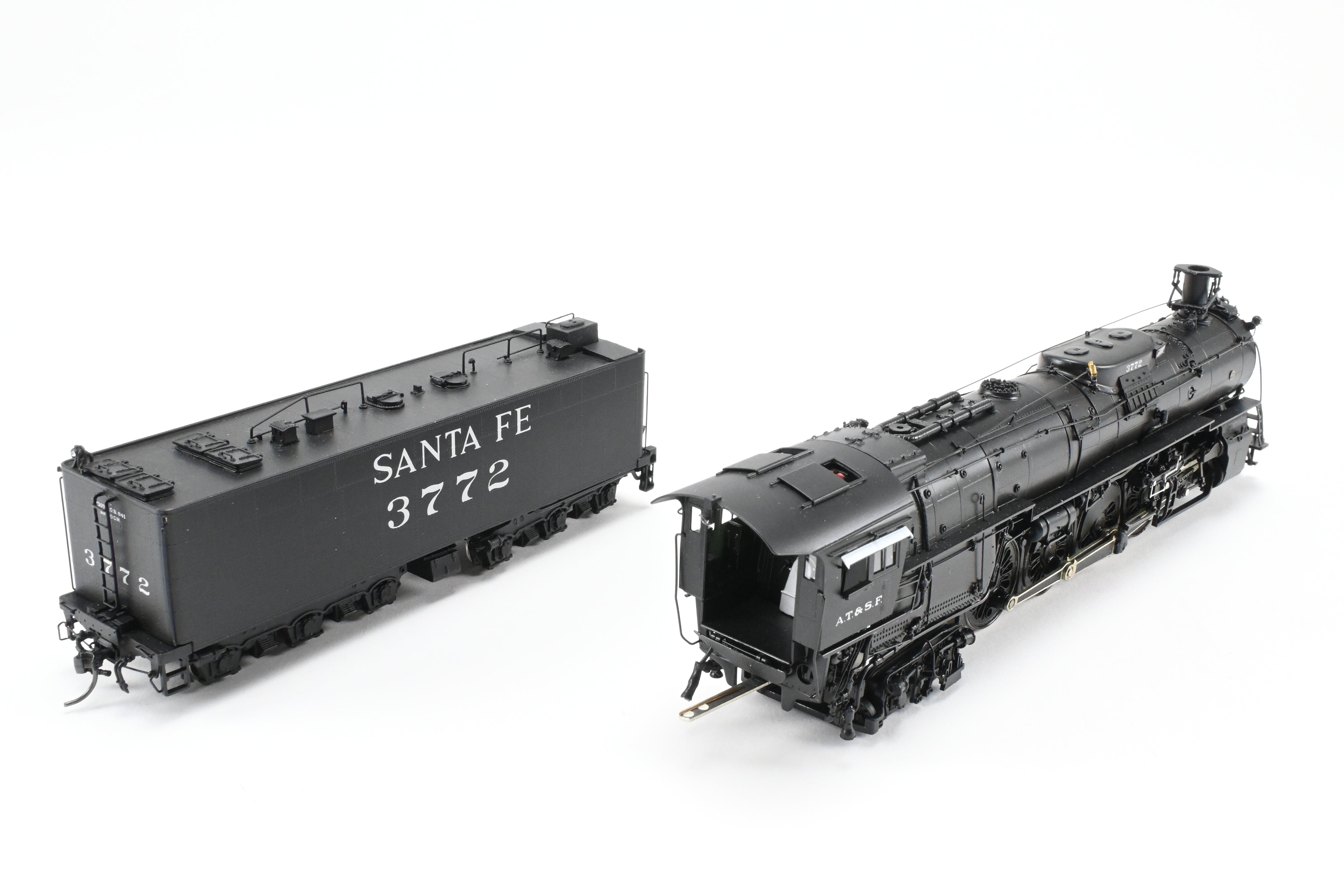 HO Brass Hallmark ATSF Santa Fe 3765 Class 4-8-4 Modernized FP Model #3772