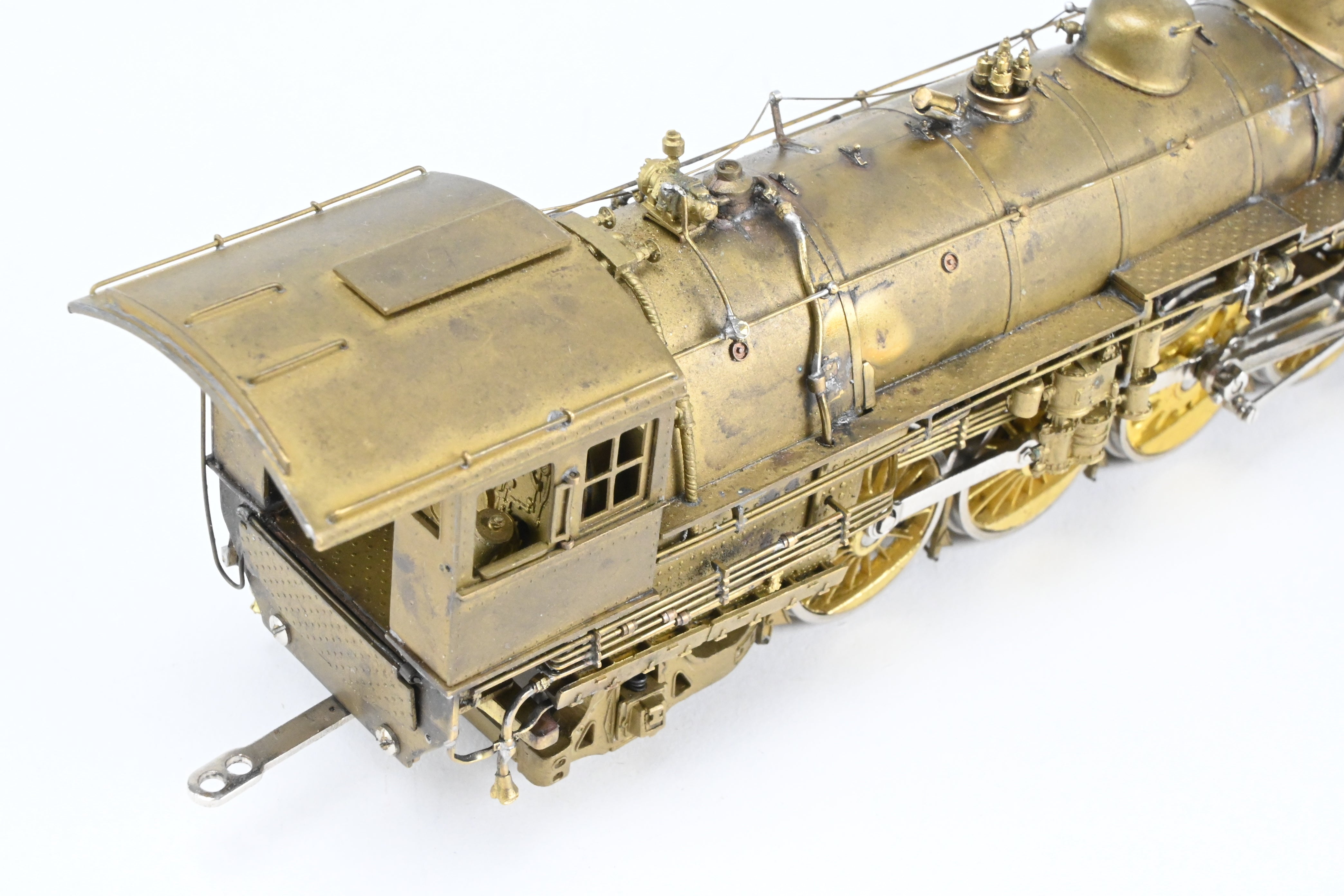 HO Scale Brass Model Train - Overland Models CB&Q - Burlington Route B-1A 4-8-2 Custom Modified by Joe G. Collias
