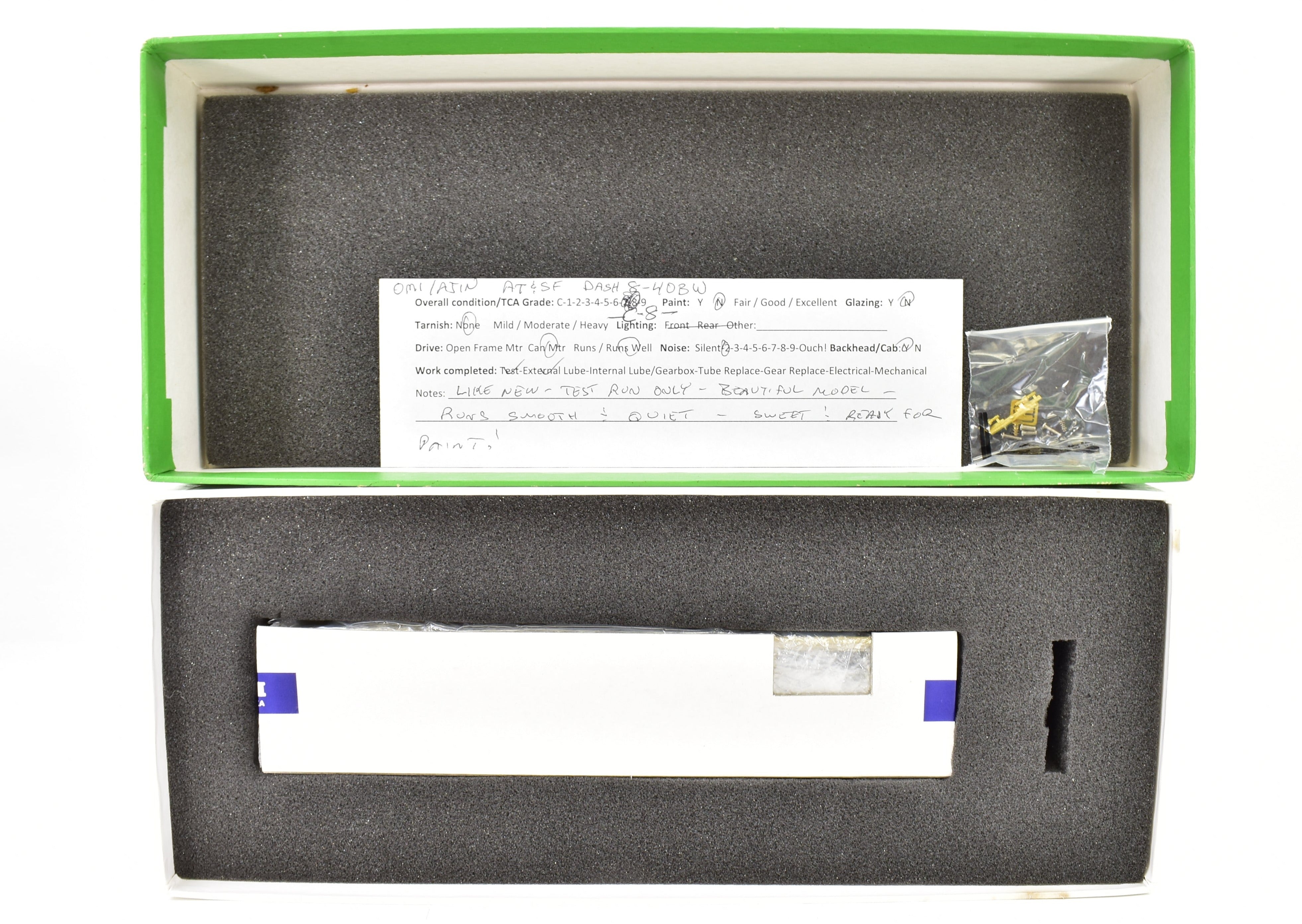 HO Brass ATSF - Santa Fe GE Dash 8 - 40BW #500 - 559 by Overland Models, Inc