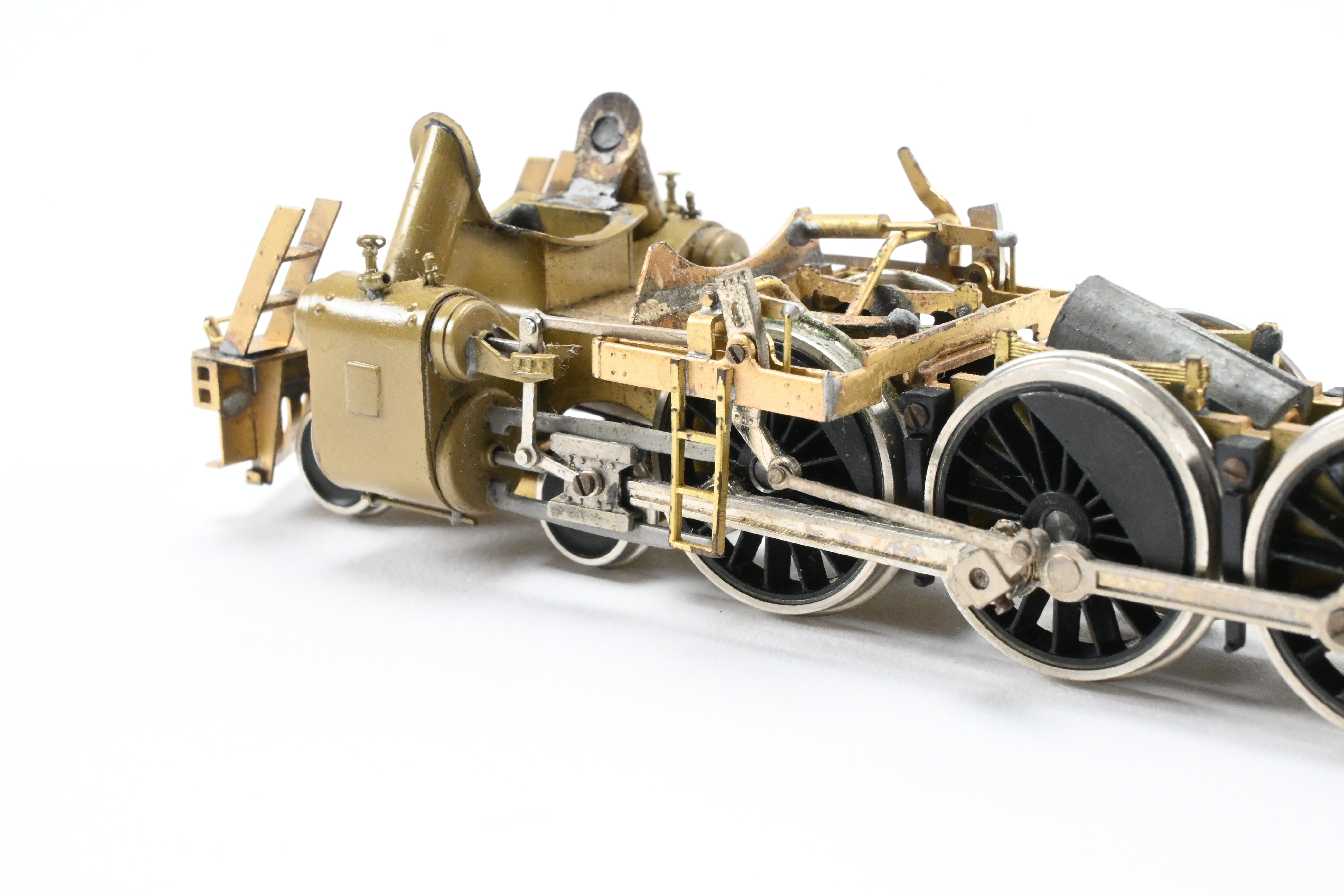 HO Scale Brass Hallmark Models MKT - Missouri Kansas Texas 4-6-2 H-3A Pacific Steam Locomotive Chassis Mechanism (Without Motor)