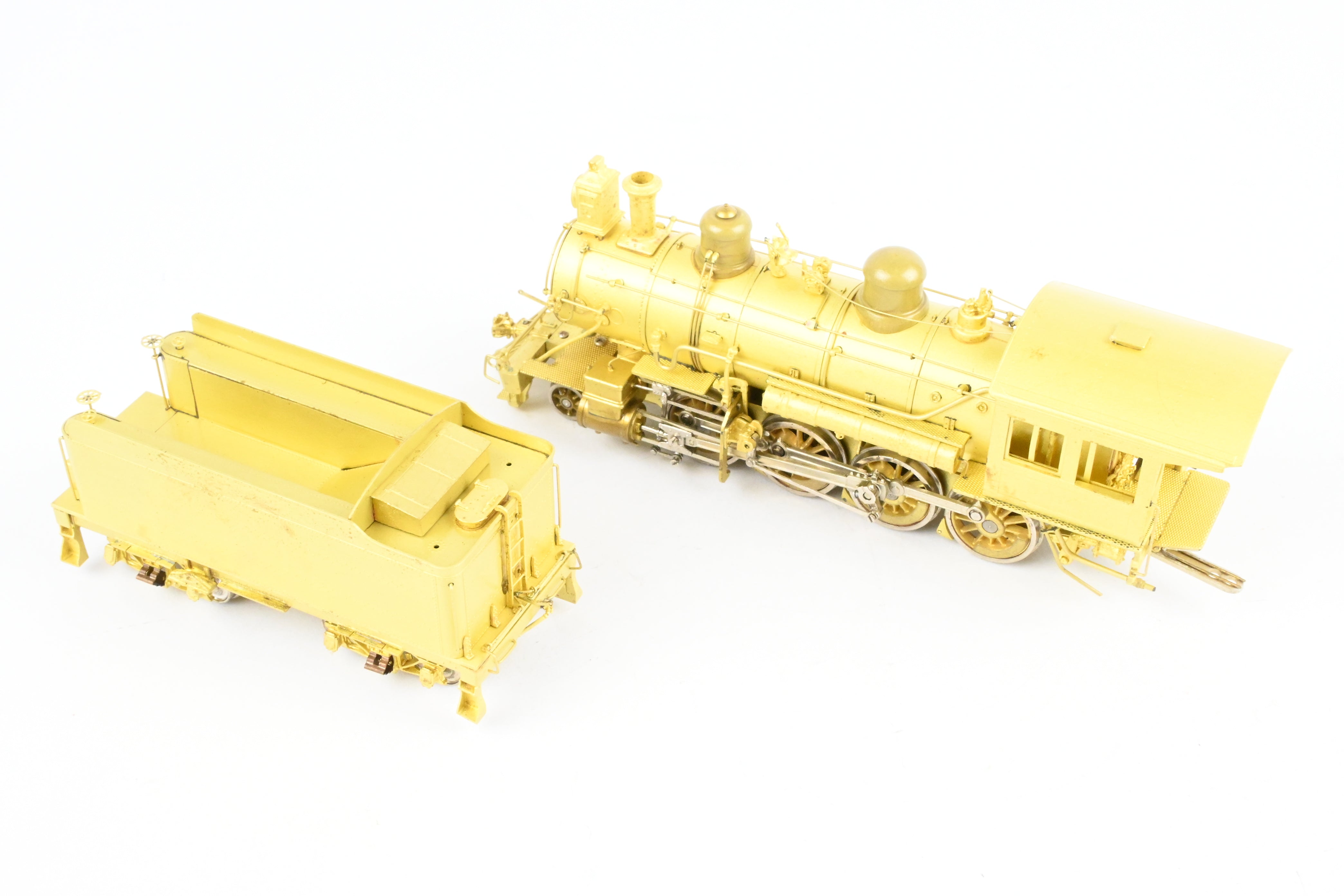 HO Scale Brass Hallmark Models CM - Colorado Midland 2-8-0 #201 Modernized and L&A - Louisiana & Arkansas No. 425 Model Train