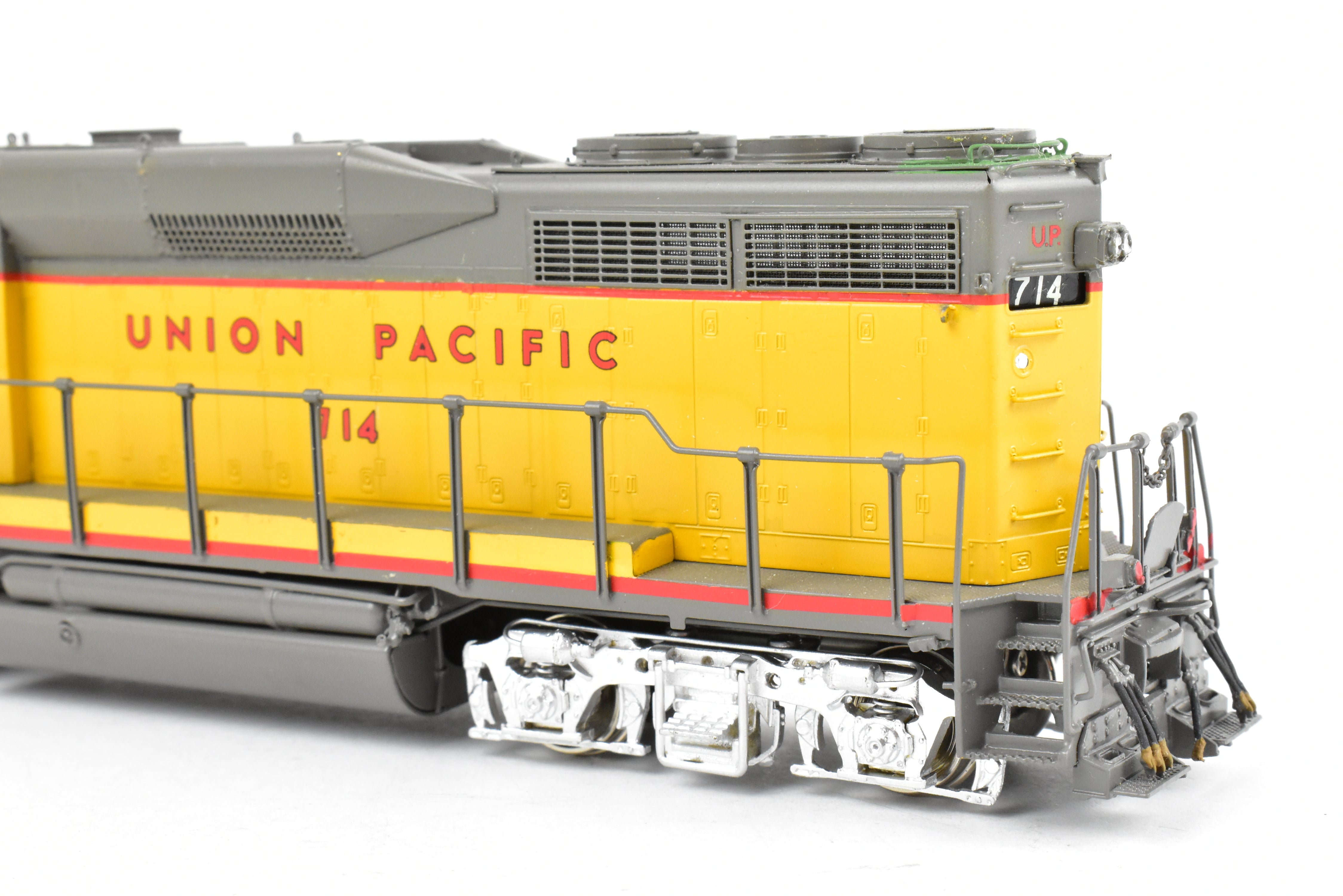 HO Scale Brass Model Train - Overland Models, Inc. Union Pacific EMD GP30 PH II Low Hood Locomotive from #700 to #735, Specifically CP #714