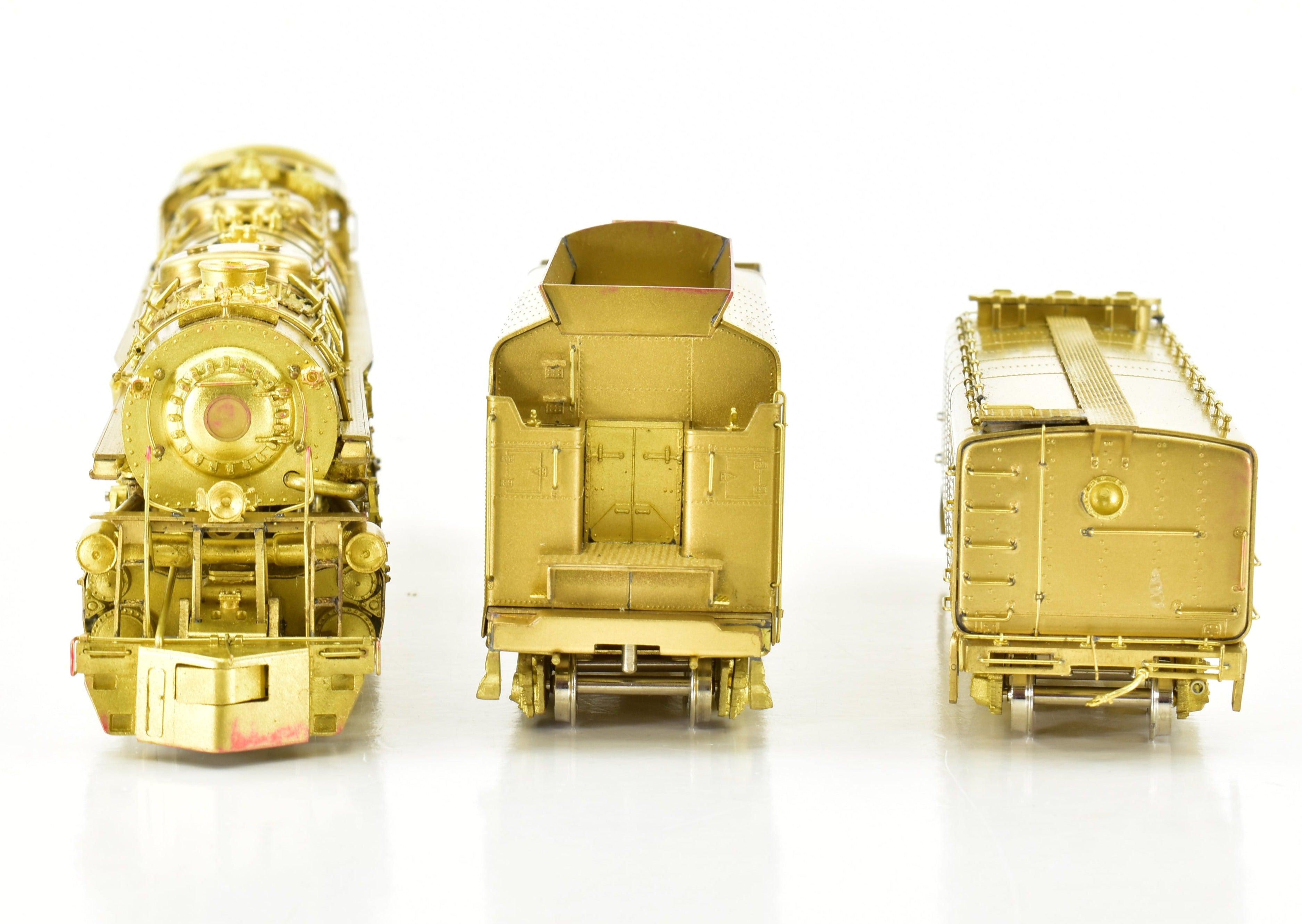 HO Scale Brass Model Train Key Imports Norfolk & Western Class A 2-6-6-4 Steam Locomotive with Auxiliary Water Car