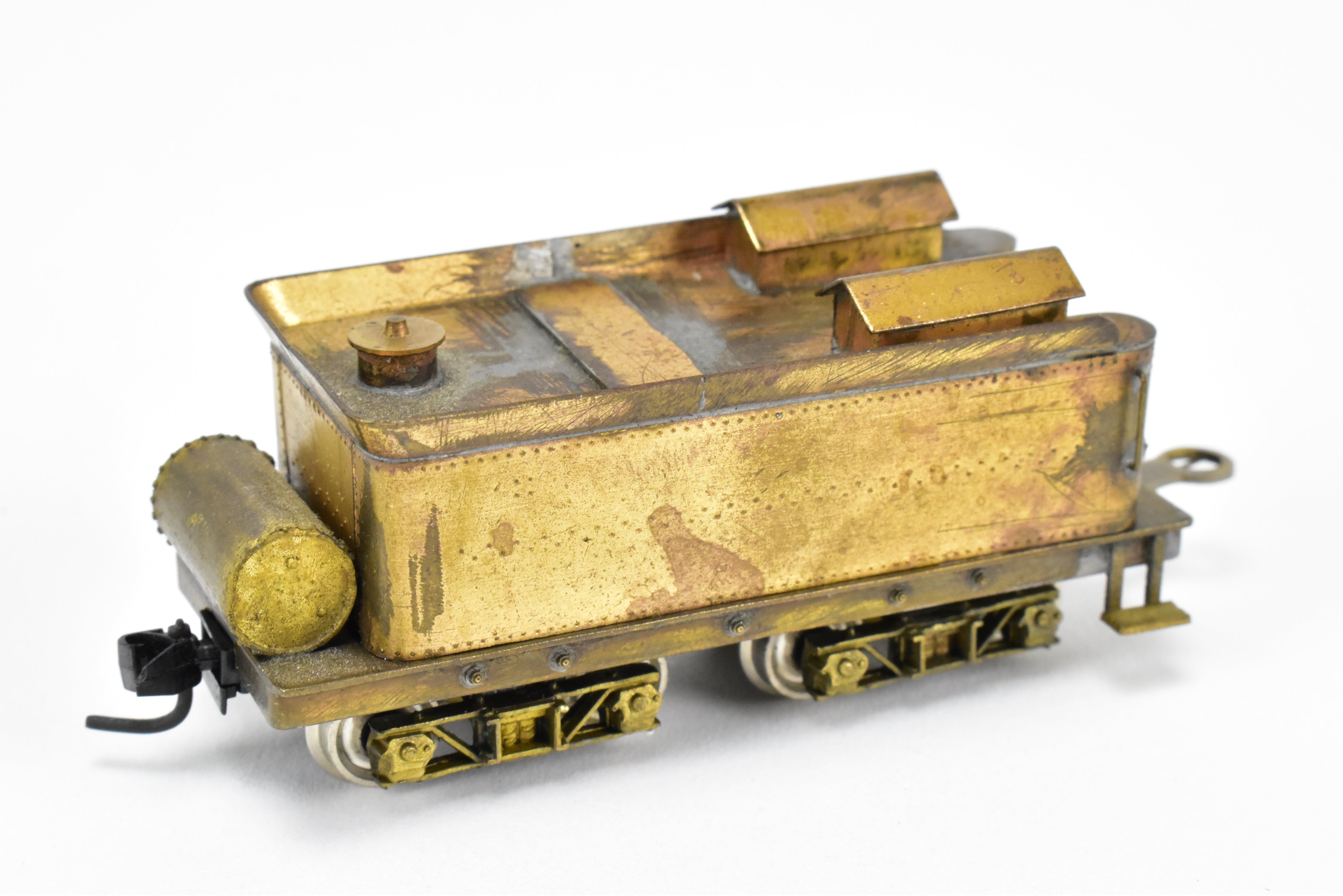 HOn3 Scale Brass American 4-4-0 Steam Locomotive by Far East Distributors (FED) Circa 1880 with Modified Details