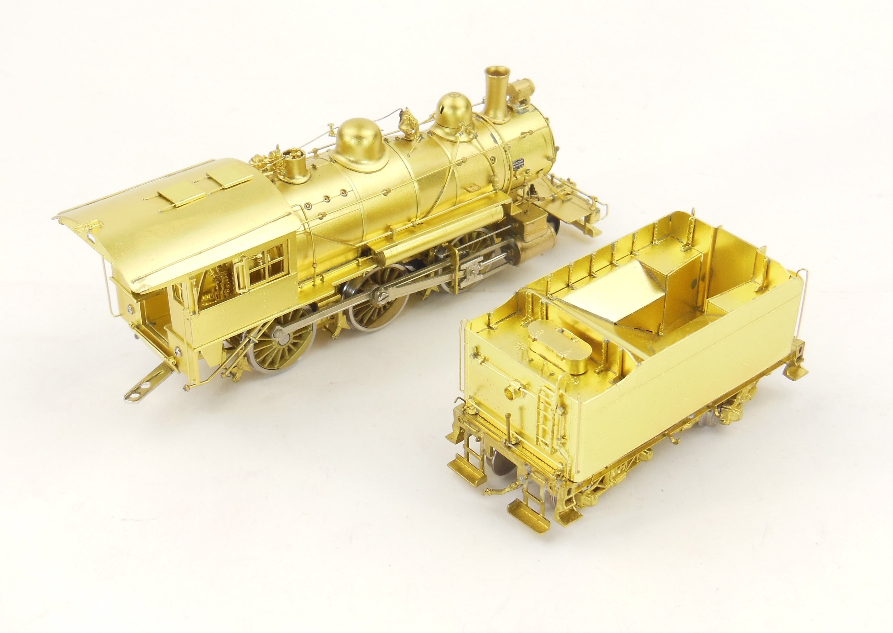 HO Scale Brass Model Train Key Imports from NYC - New York Central E - 1D 2 - 6 - 0 Mogul Locomotive