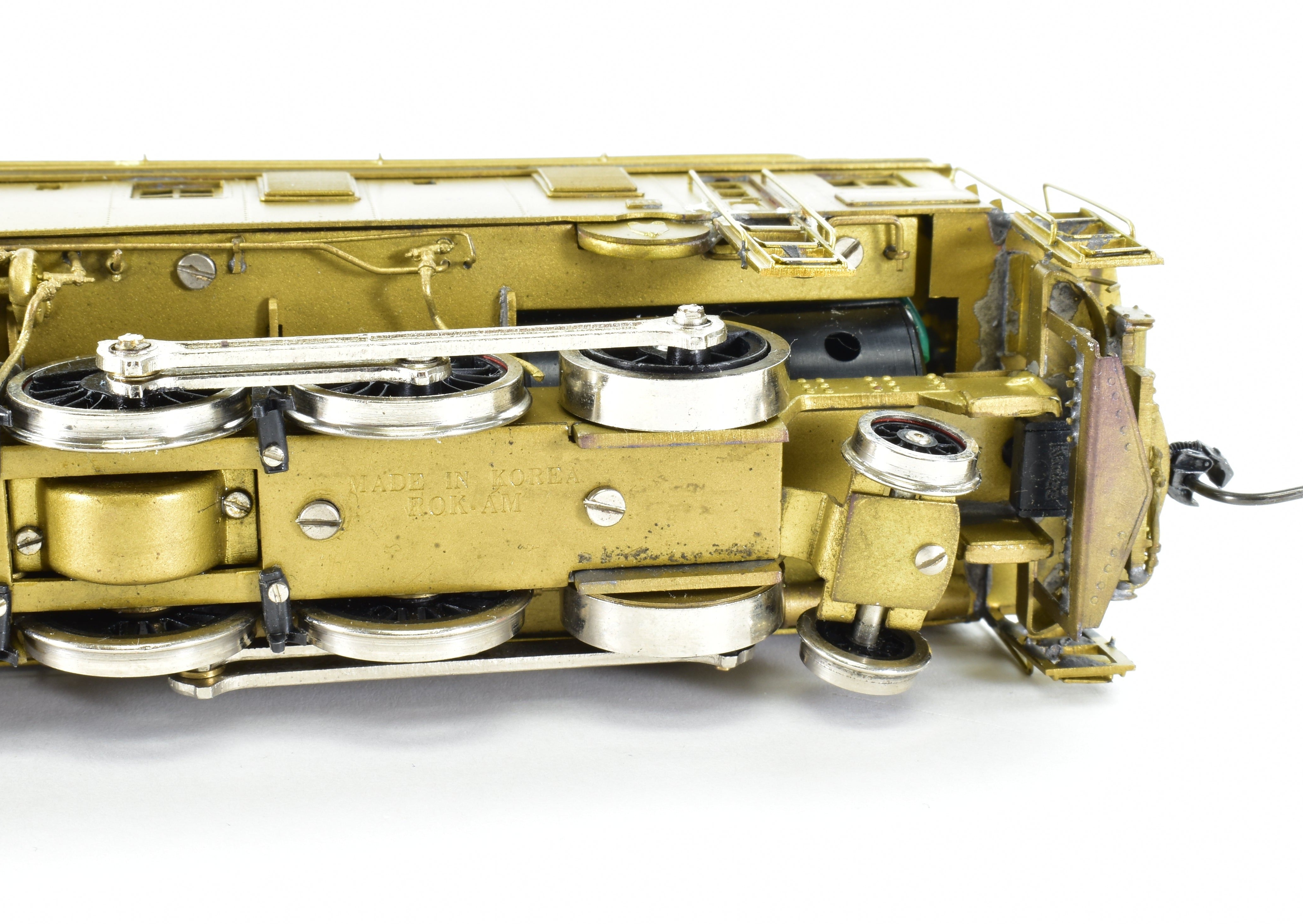 High - Quality HO Scale Brass Alco Models Virginian EL - 3a Jackshaft 3 - Unit Electric Locomotive Model for Train Enthusiasts
