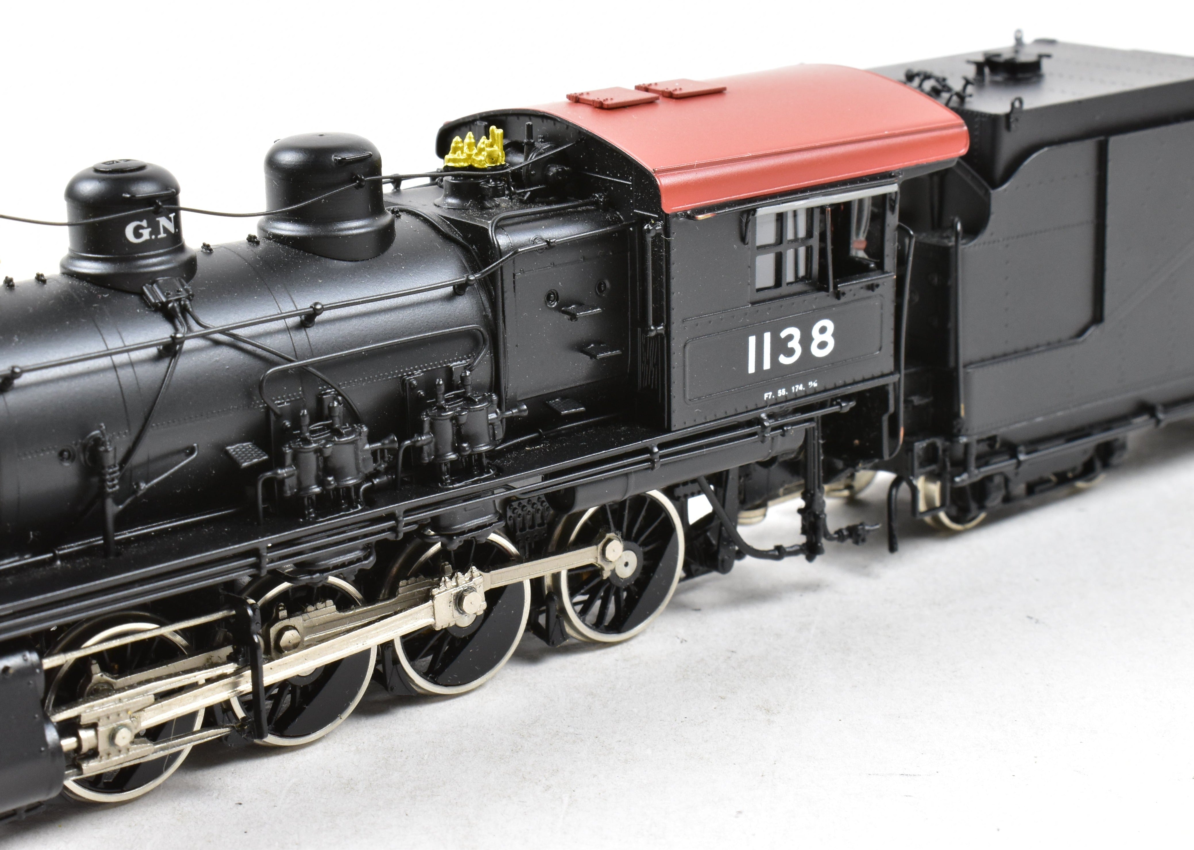 HO Brass Great Northern F-7 2-8-0 FP #1138 by W&R Enterprises with DCC and Sound