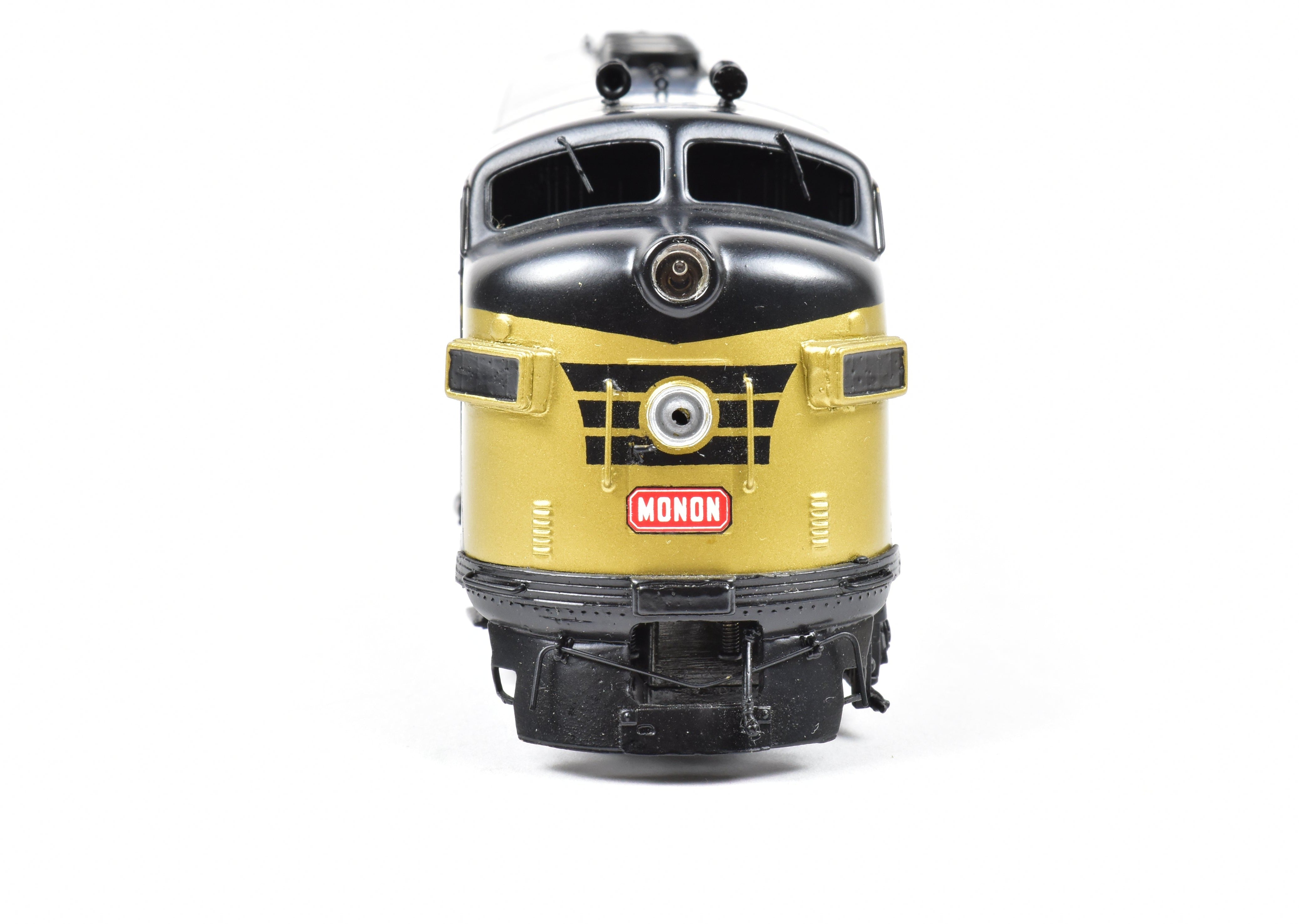 HO Brass Oriental Limited CIL Monon EMD F3A PH II Factory Painted in Elegant Black and Gold