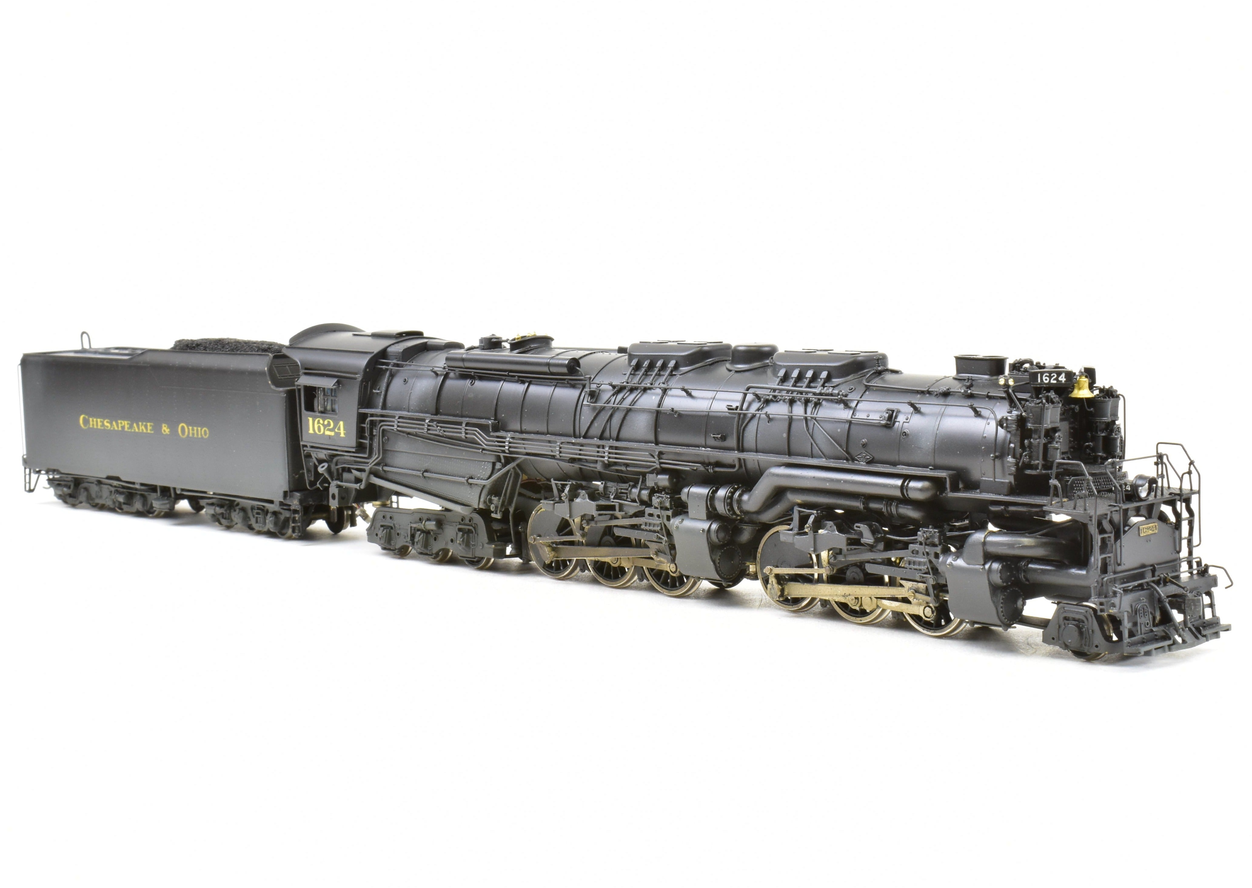 HO Scale Brass Key Imports C&O 2-6-6-6 Allegheny No. 1624 DCC & Sound