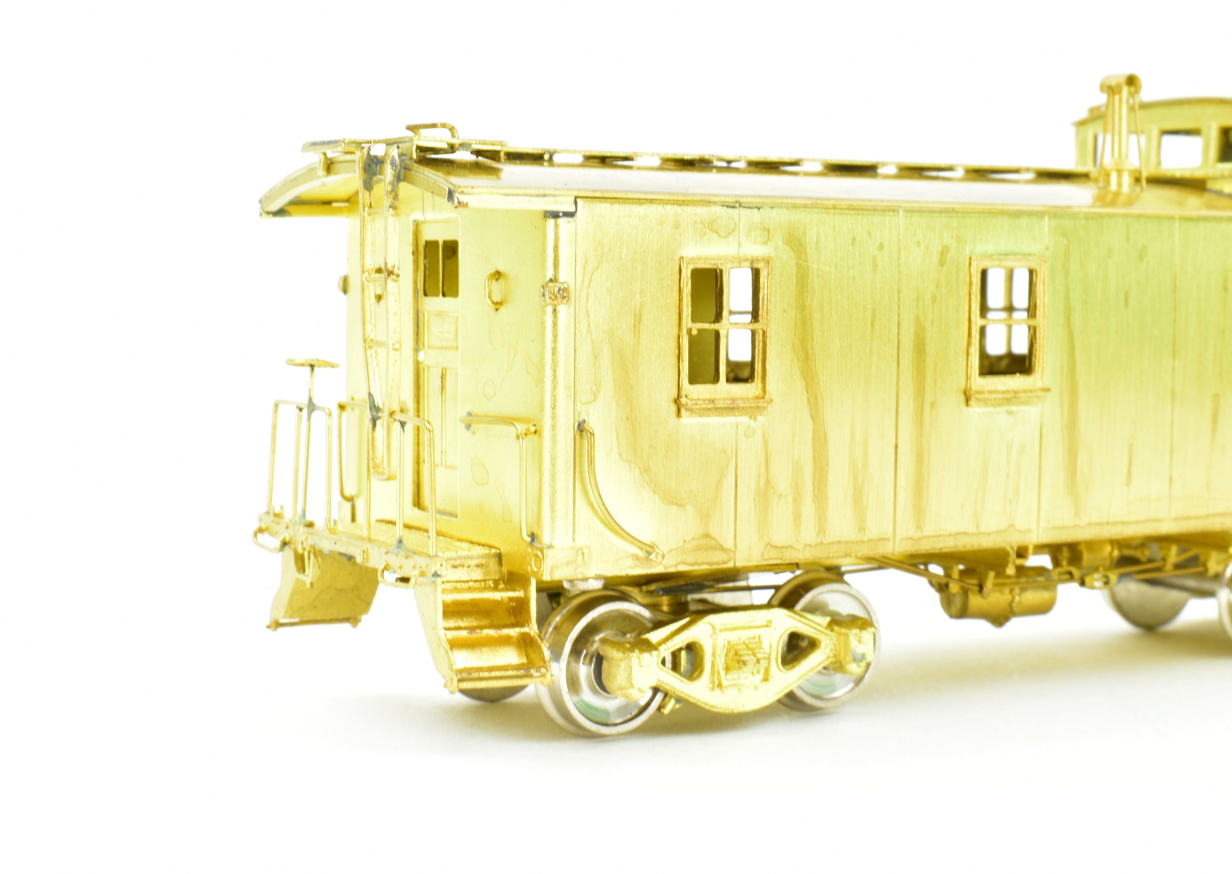HO Brass OMI NYC - New York Central 1900 Wood Caboose, Like-New Model