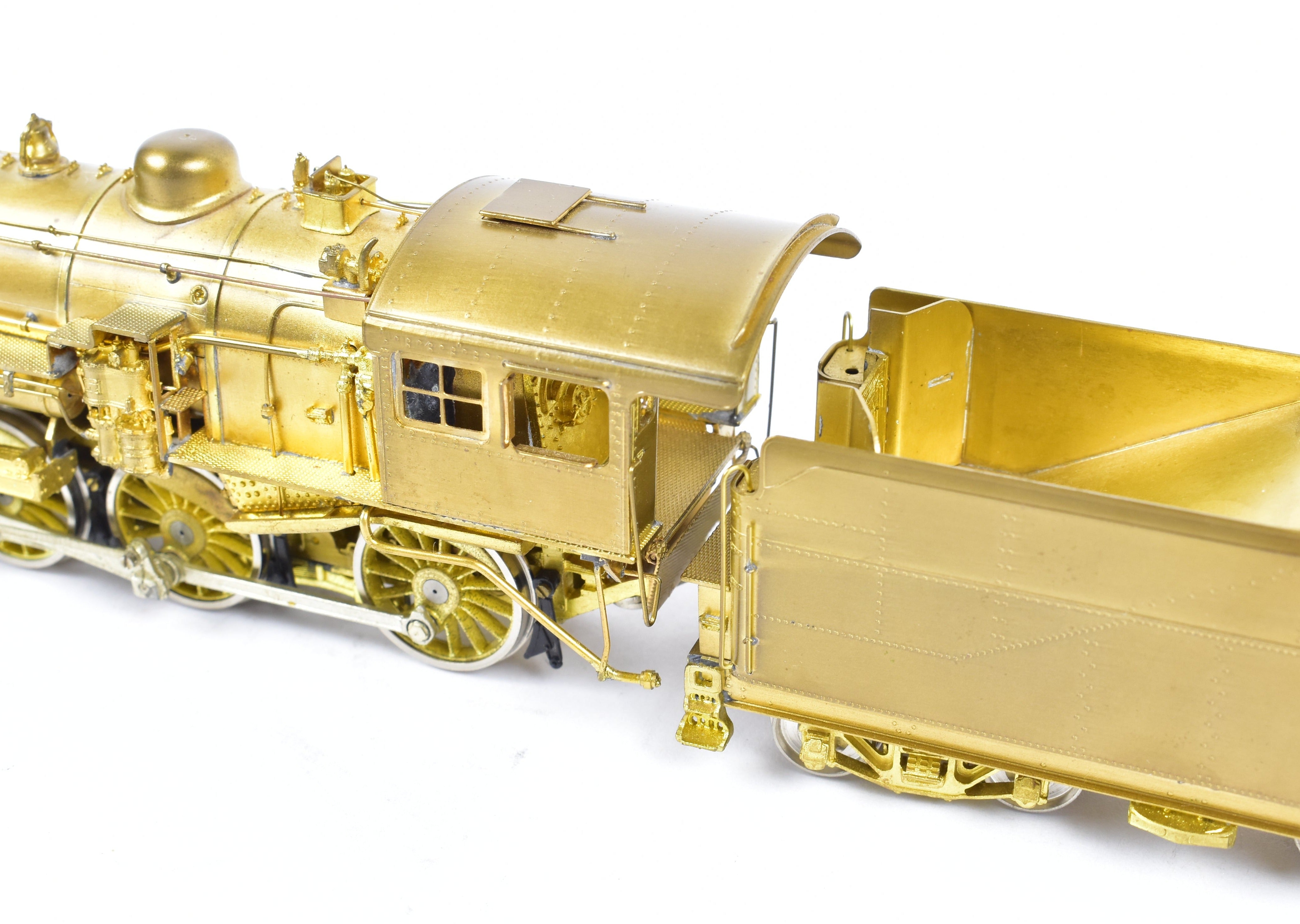HO Scale Brass Model Train - Overland Models Inc. Rutland Railroad F - 2j 4 - 6 - 0 Locomotive Series #74 - 79