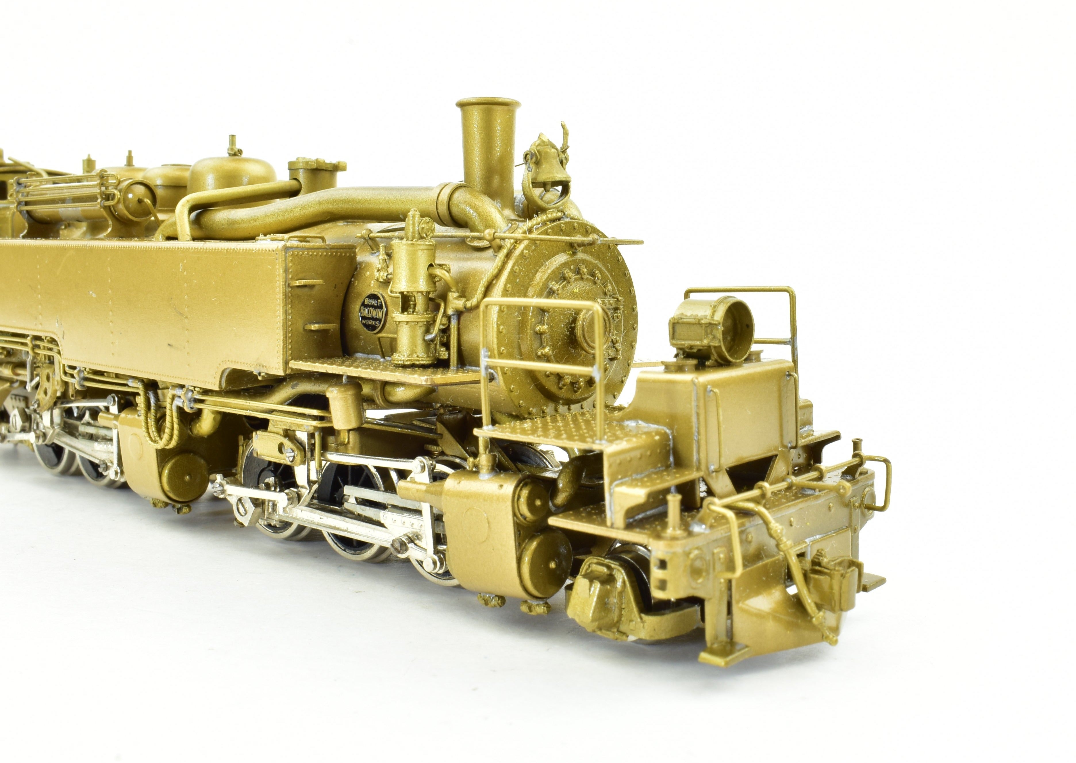 HOn3 Scale Brass Pacific Fast Mail (PFM) Model Train - United Uintah Railway 2-6-6-2T Configuration with High - Quality New Gears