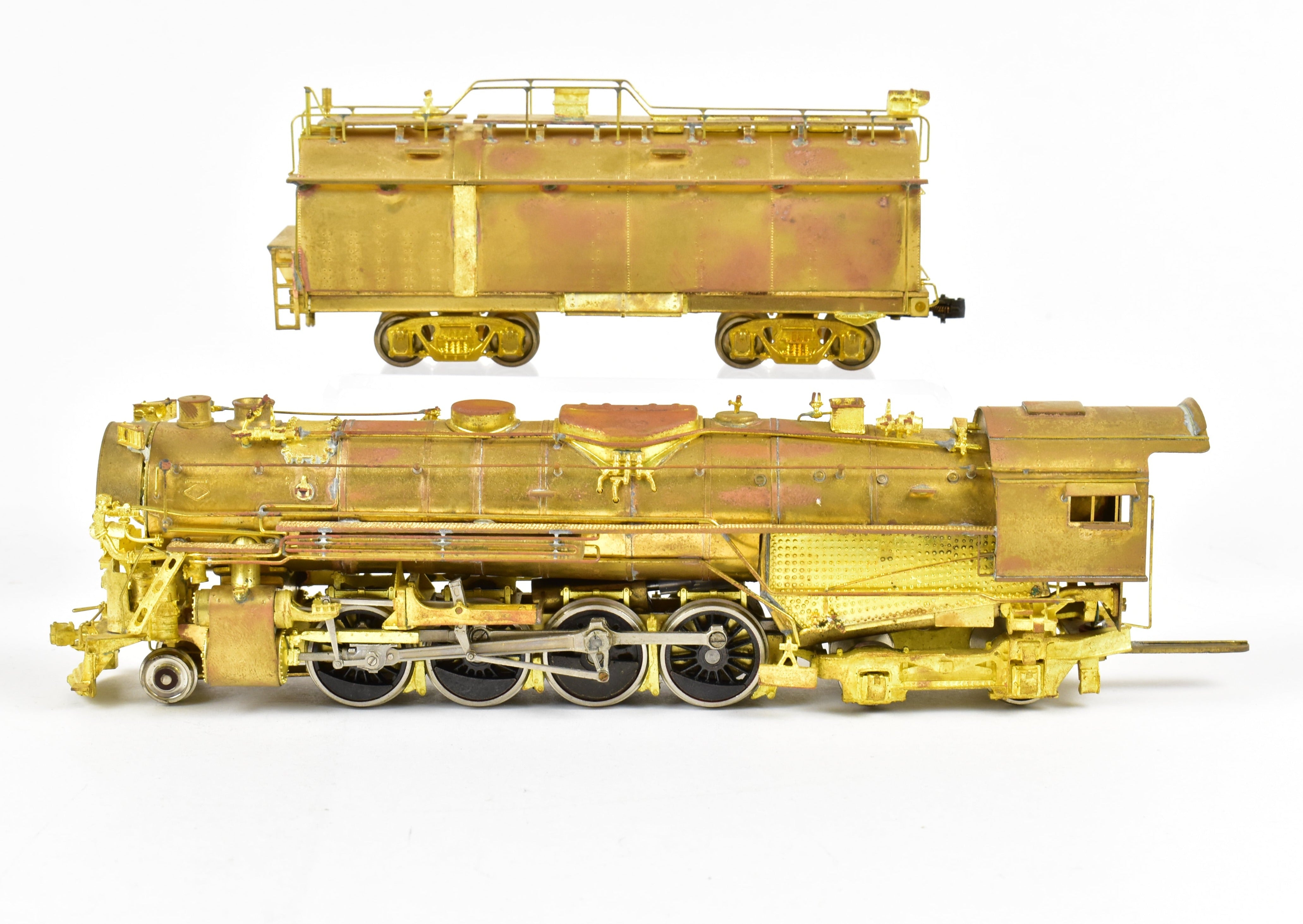 HO Scale Brass Balboa Model of Southern Pacific B - 1 Berkshire 2 - 8 - 4 Steam Locomotive