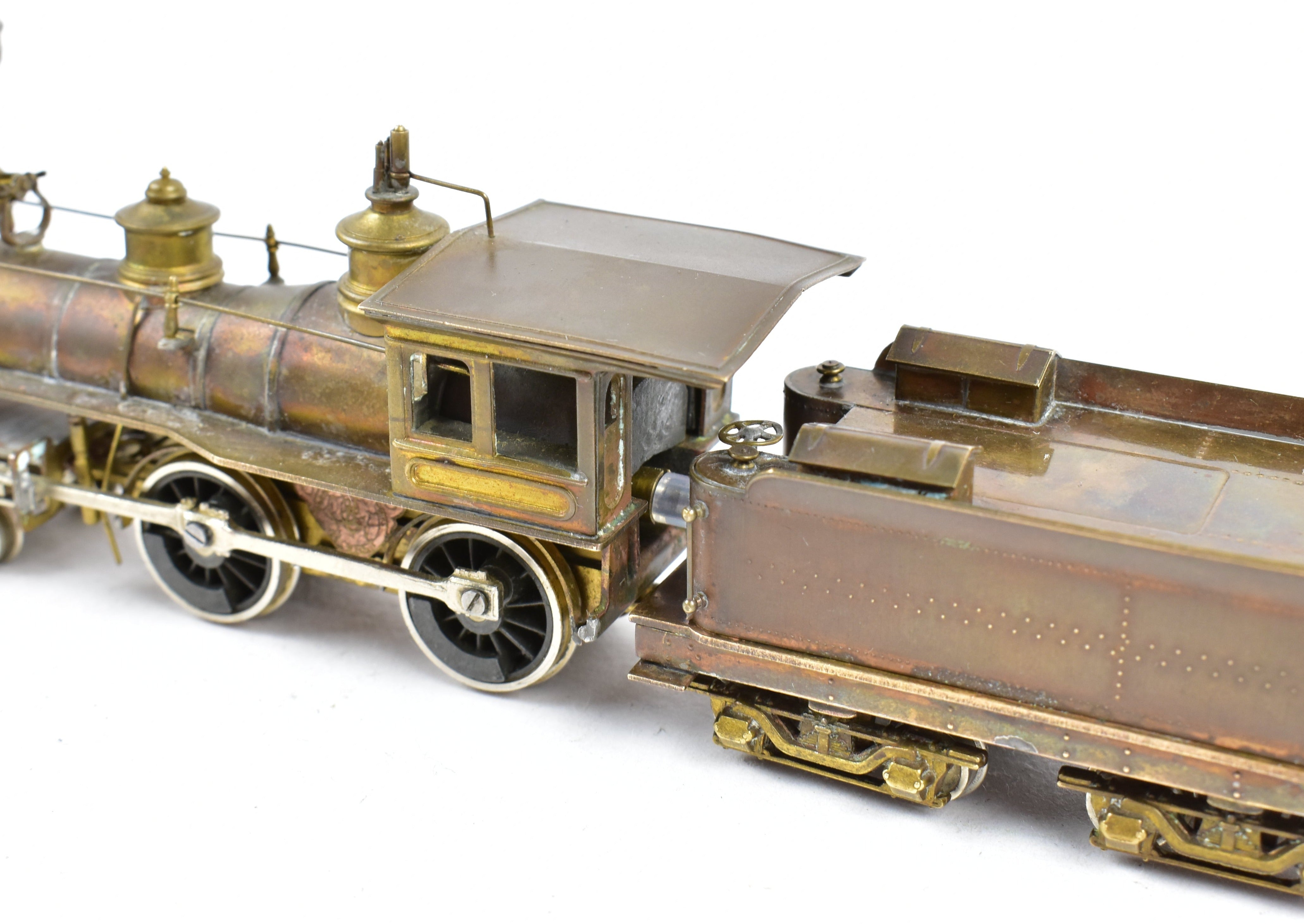 HO Scale Brass PFM - United Virginia & Truckee 4-4-0 Steam Locomotive Reno No. 11 Model Train