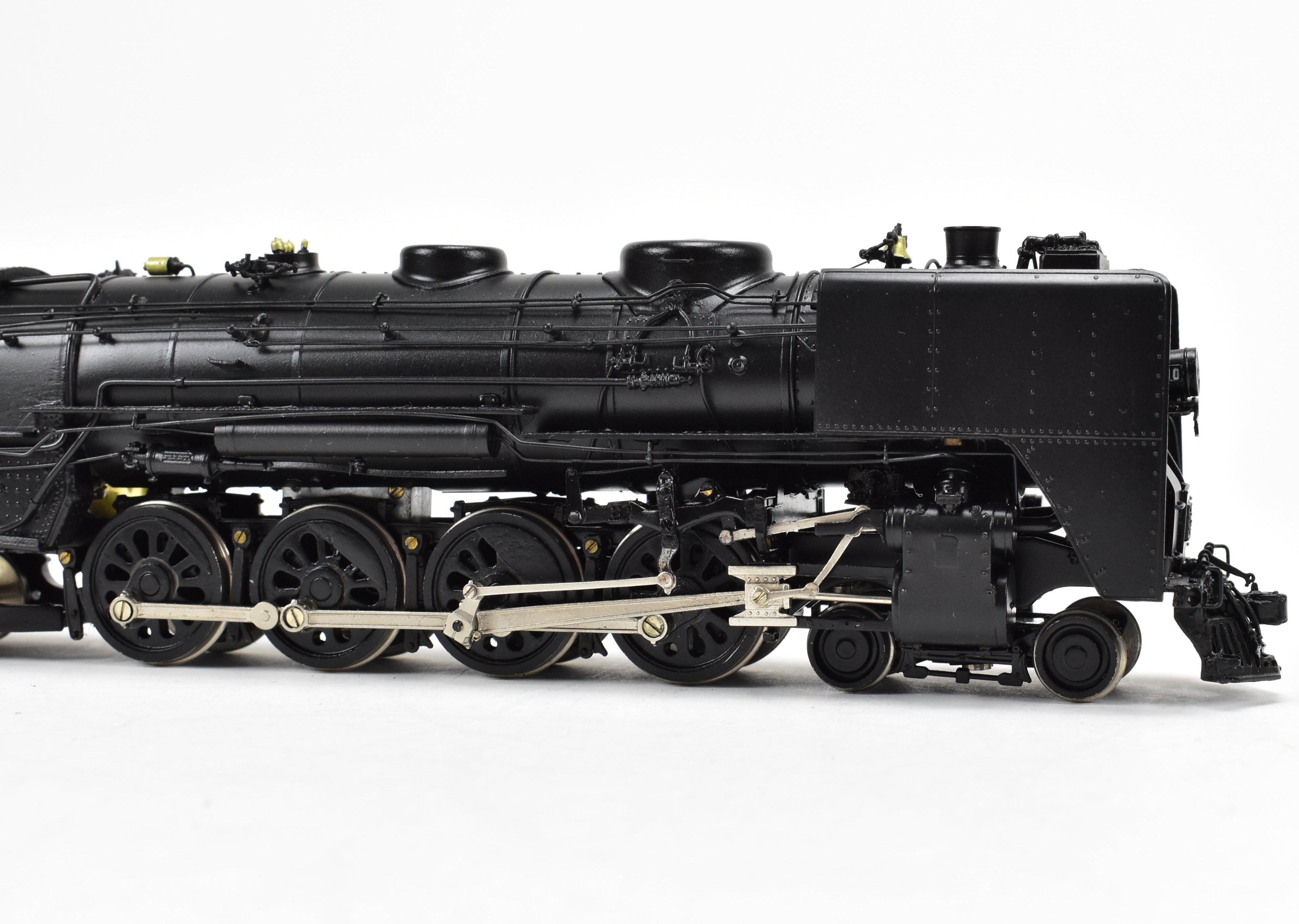 HO Scale Brass Key Imports Model Train - New York Central L-3a 4-8-2 Mohawk 1977 Run Custom Painted Locomotive with Road Number 3010 Decals