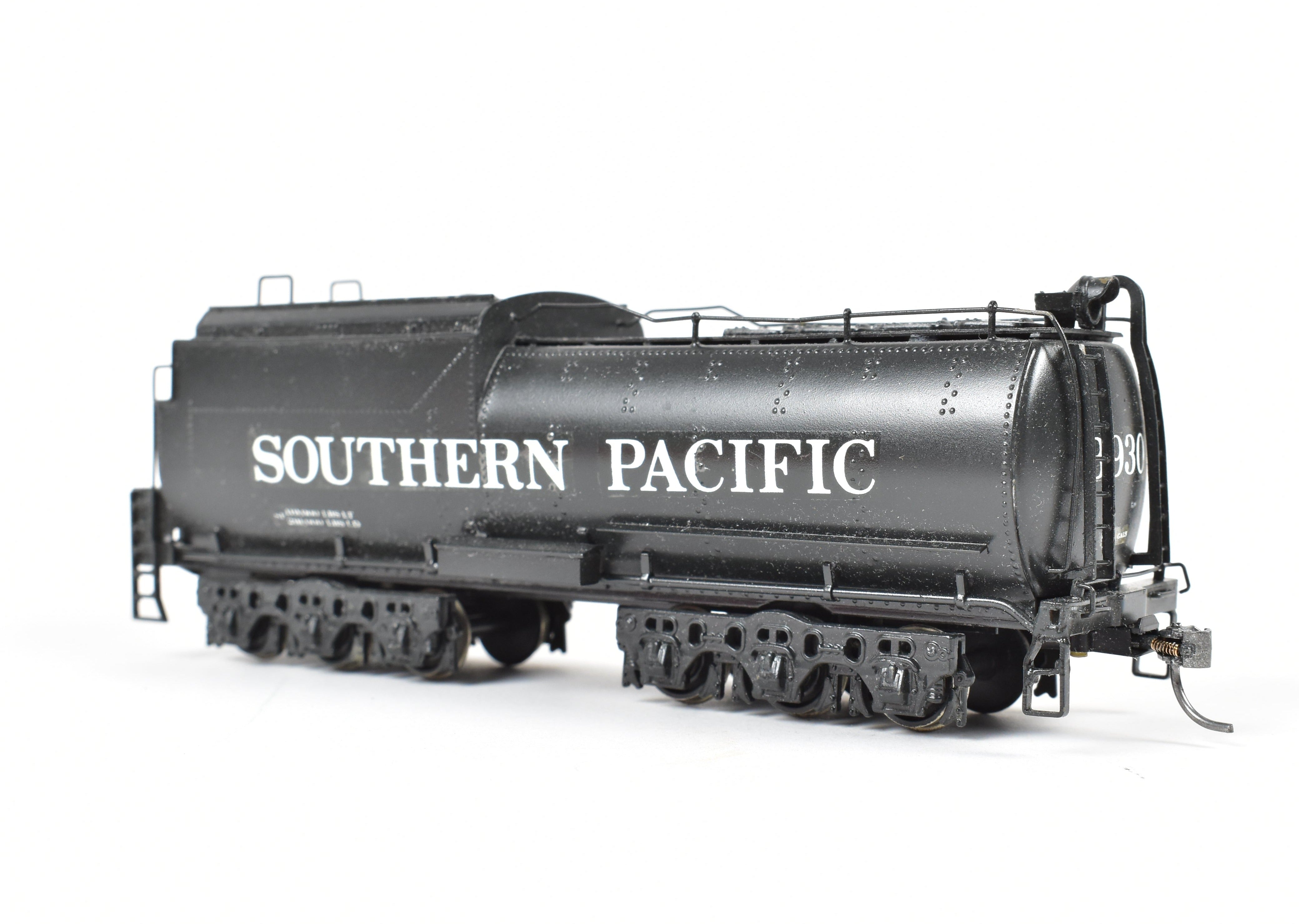 HO Scale Custom - Painted Brass Balboa Southern Pacific 12,000 Gallon Vanderbilt Tender for Model Trains (TENDER ONLY)