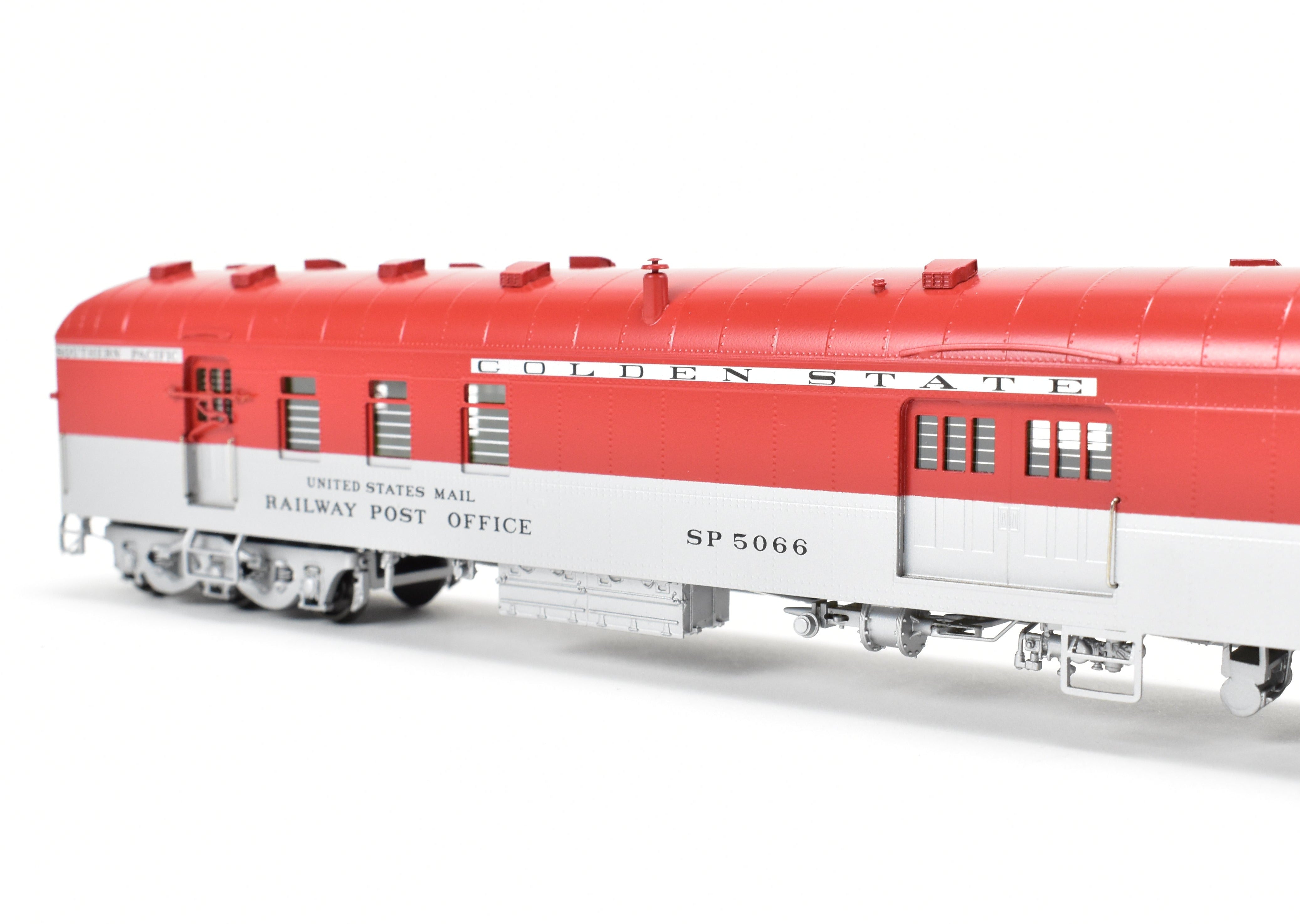 HO Scale Brass Challenger Imports CRI&P/SP 10-Car Passenger Train Set Factory Painted - Incomplete, Rock Island and Southern Pacific Golden State Edition