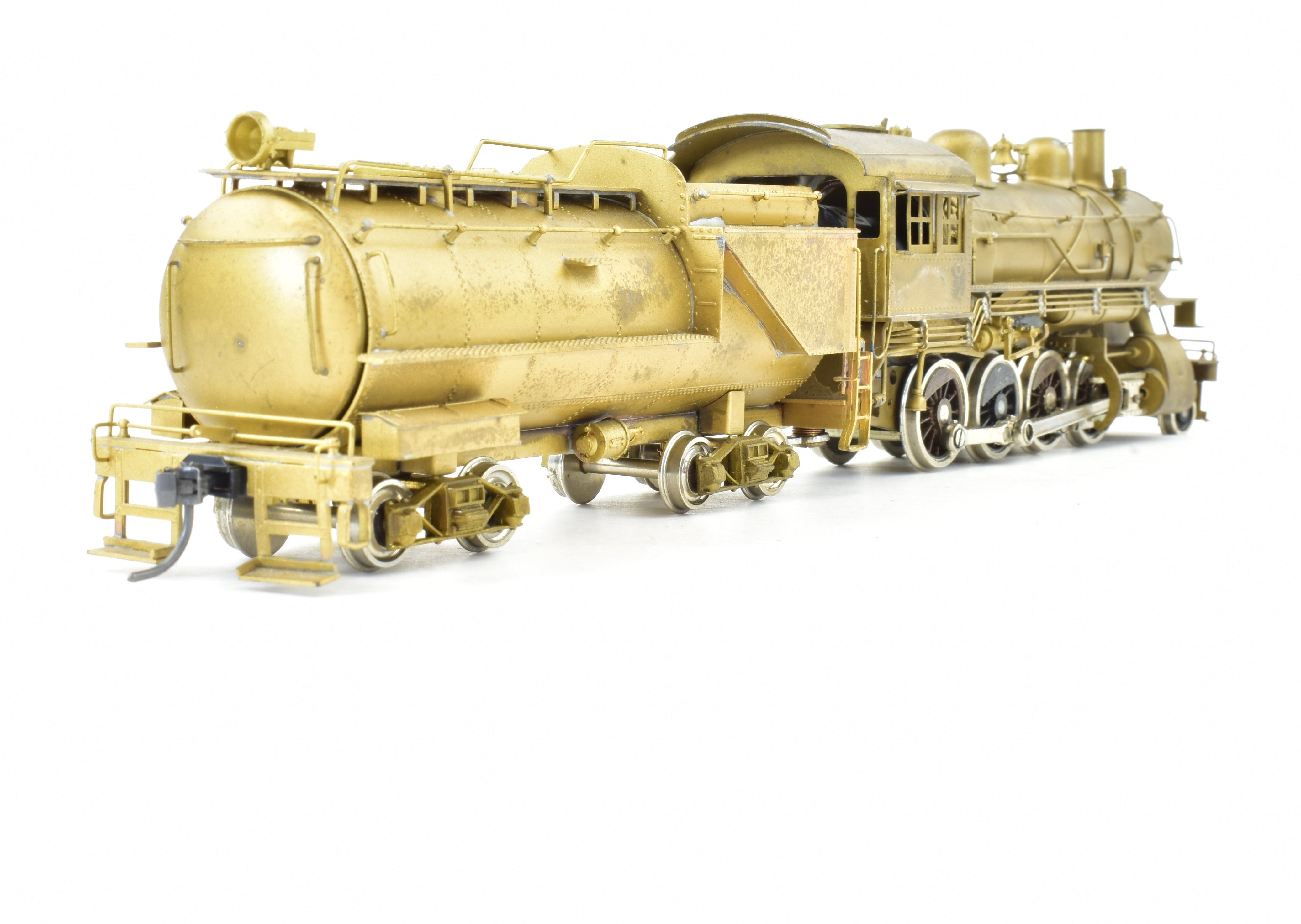 High - Quality HO Scale Brass PFM - United UP Union Pacific 2 - 8 - 0 Steam Locomotive with Can Motor Upgrade