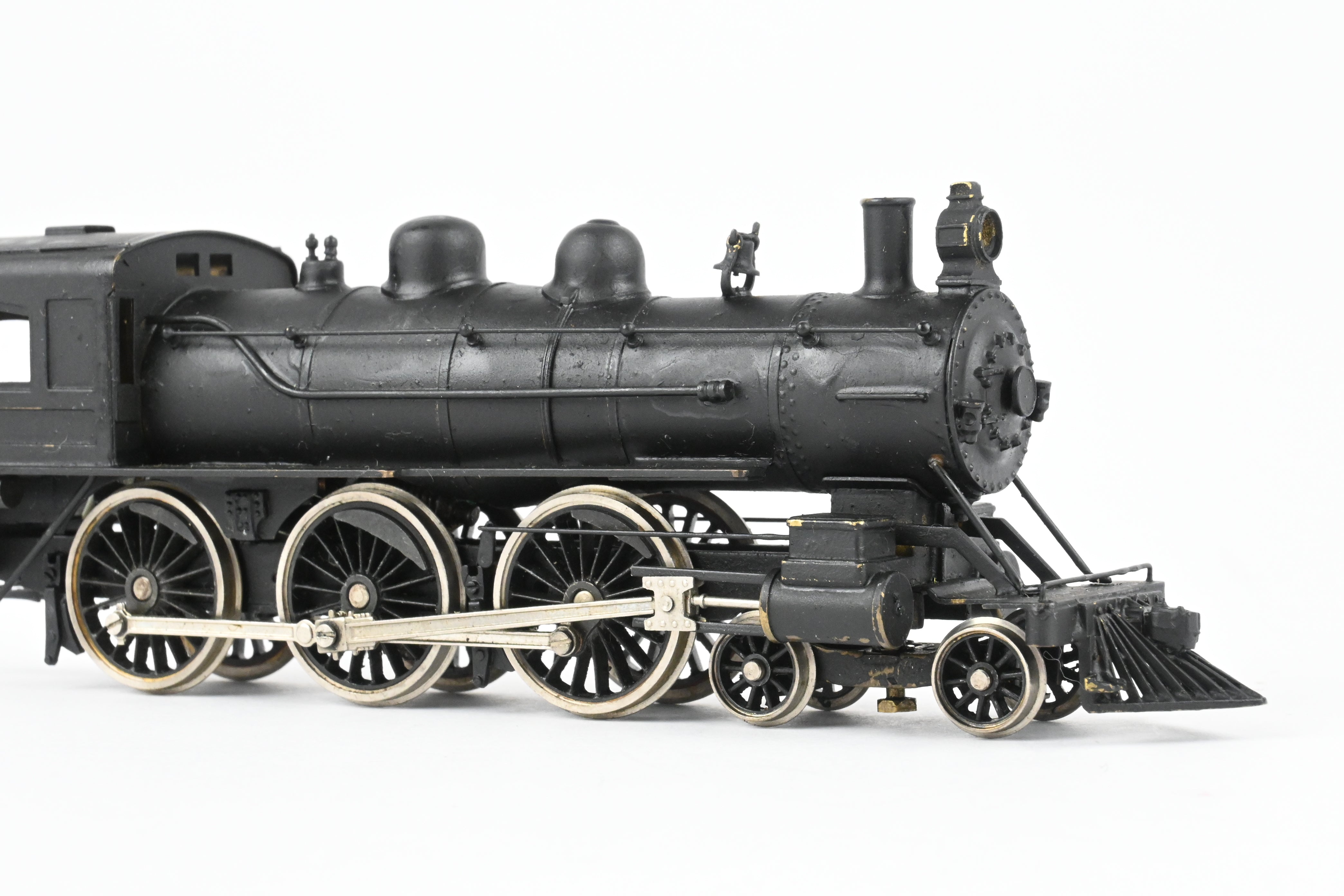 HO Scale Brass Ken Kidder Lake Shore & Michigan Southern (LS&MS) - New York Central (NYC) 4-6-0 Custom Painted and Unlettered Model Train