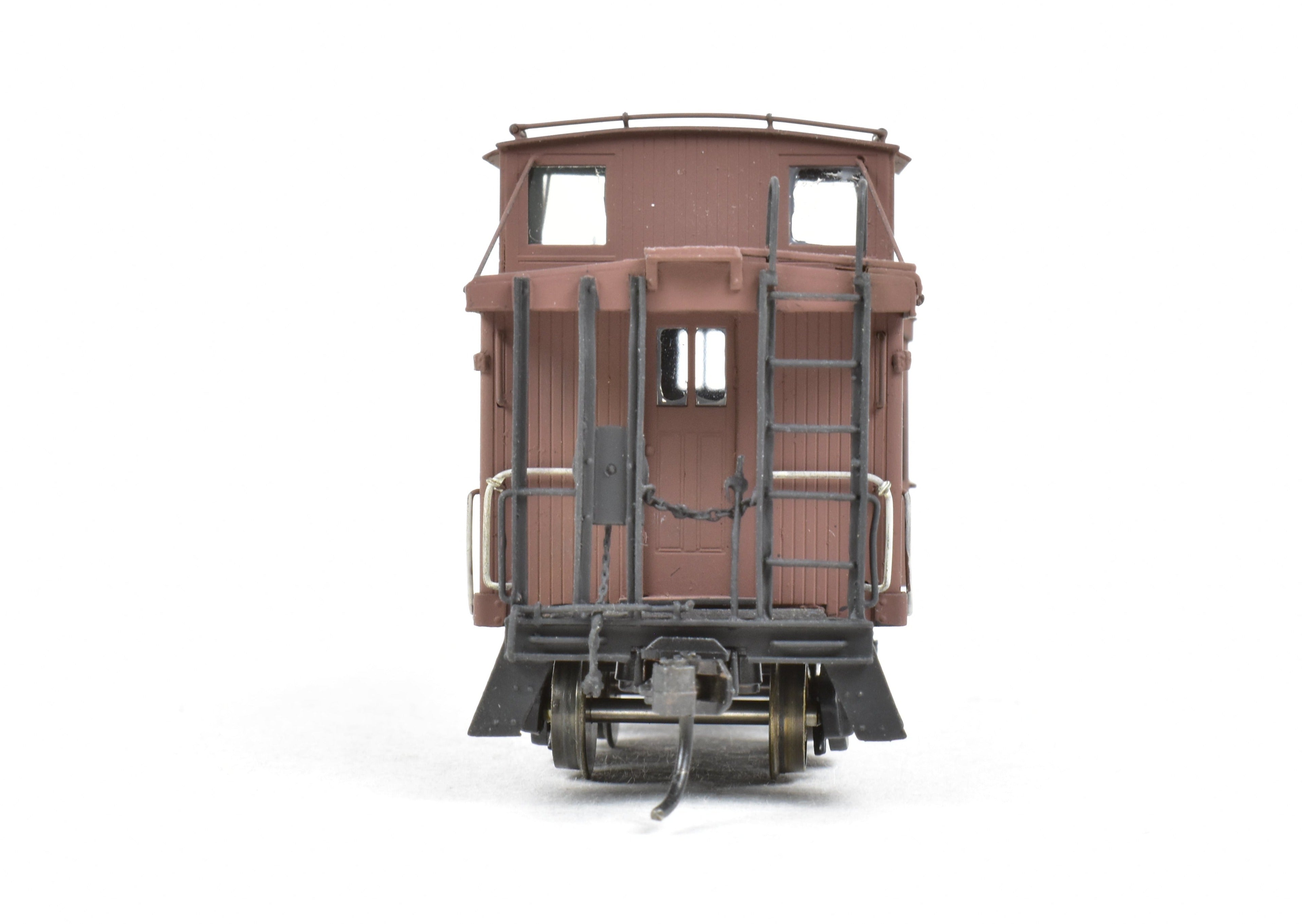 HO Brass OMI Missouri Pacific Cupola & Bay Window Caboose with Custom Paint, Wrong Box