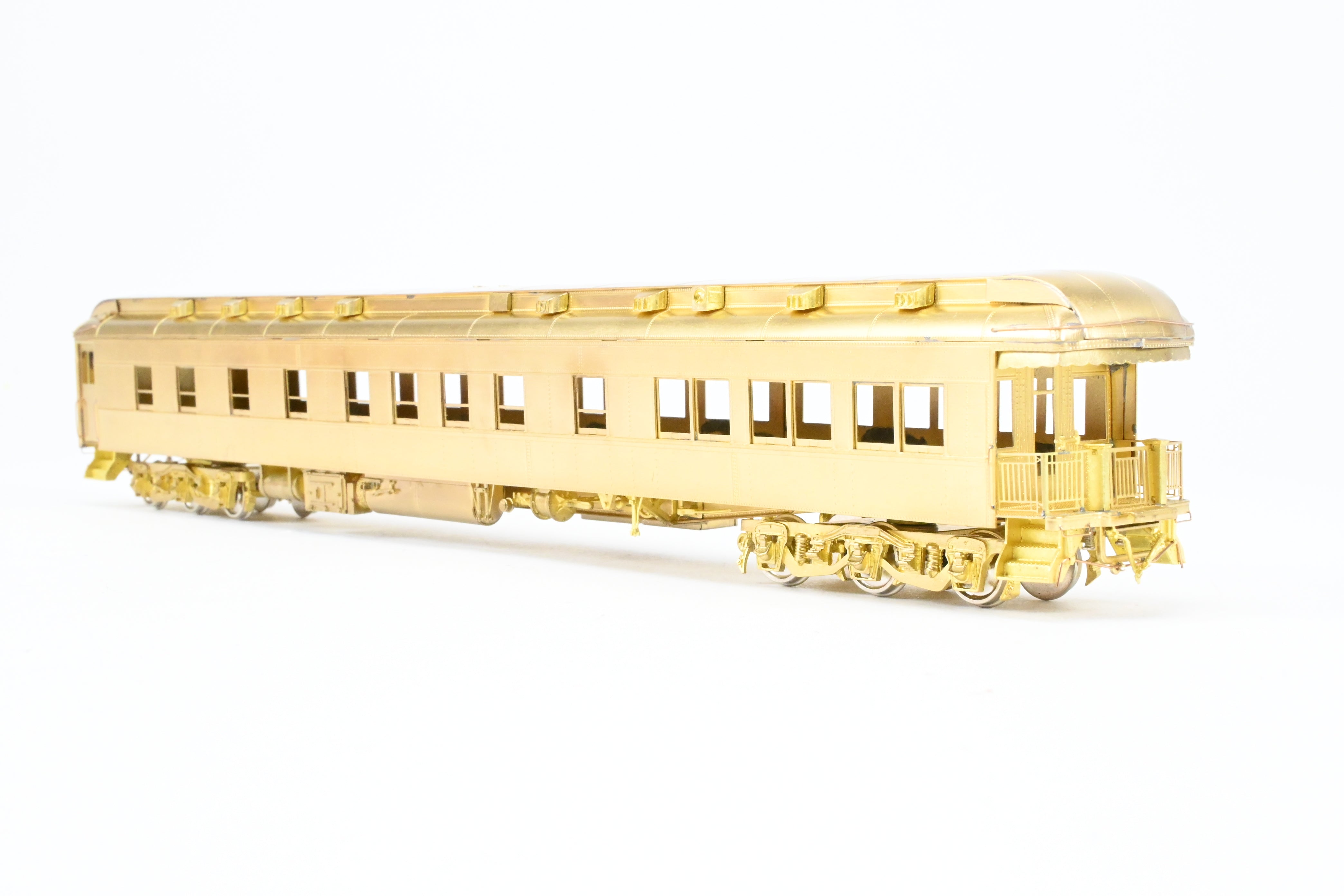 High - Quality HO Scale Brass Model of Great Brass Fleet NYC - New York Central Pullman HW Collectors Limited Edition “Central Square” 3 Compartment - 2 Drawing Room Observation Plan 3959