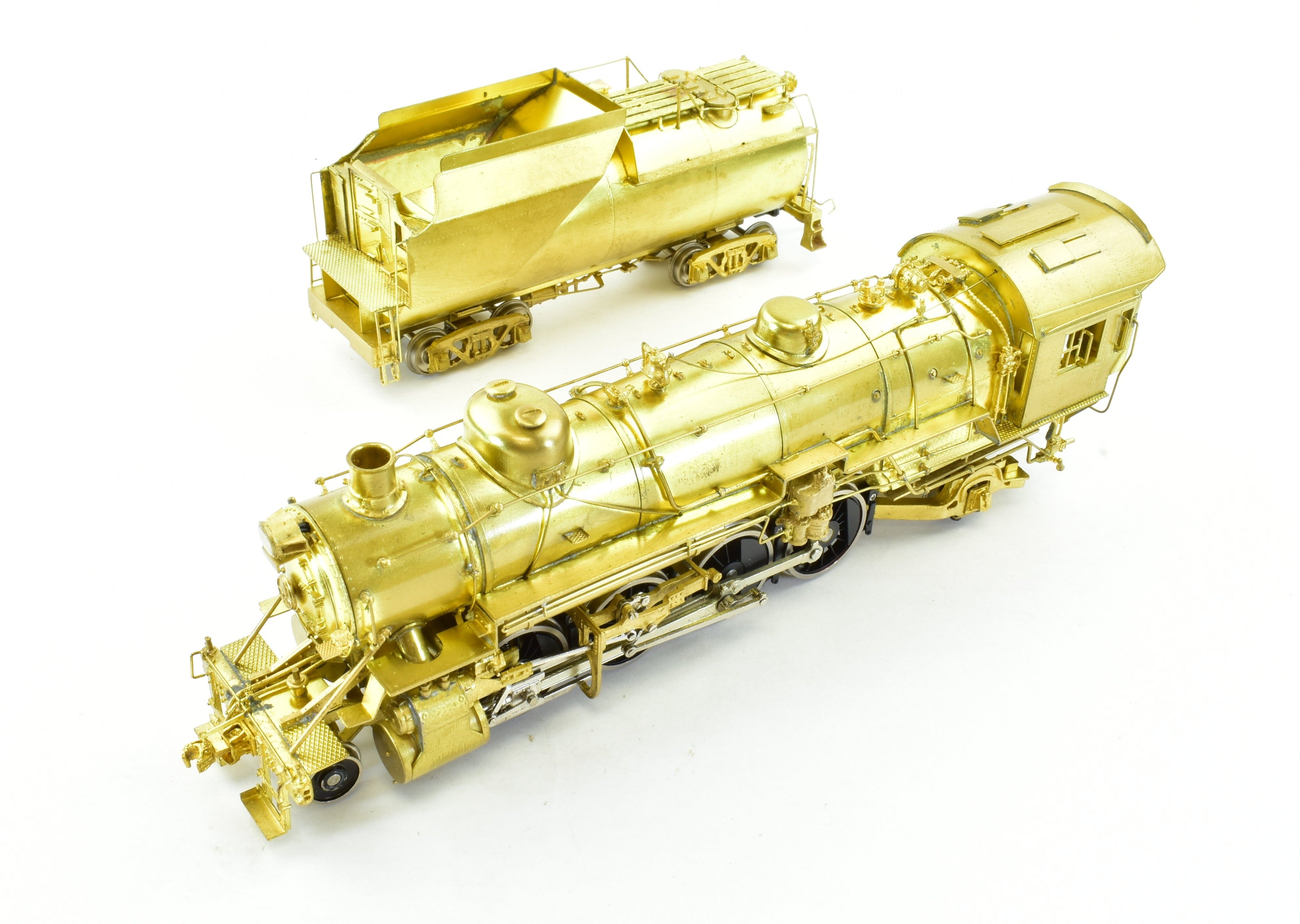 HO Scale Brass Precision Scale Co. B&O Q-4 2-8-2 Mikado Locomotive Model