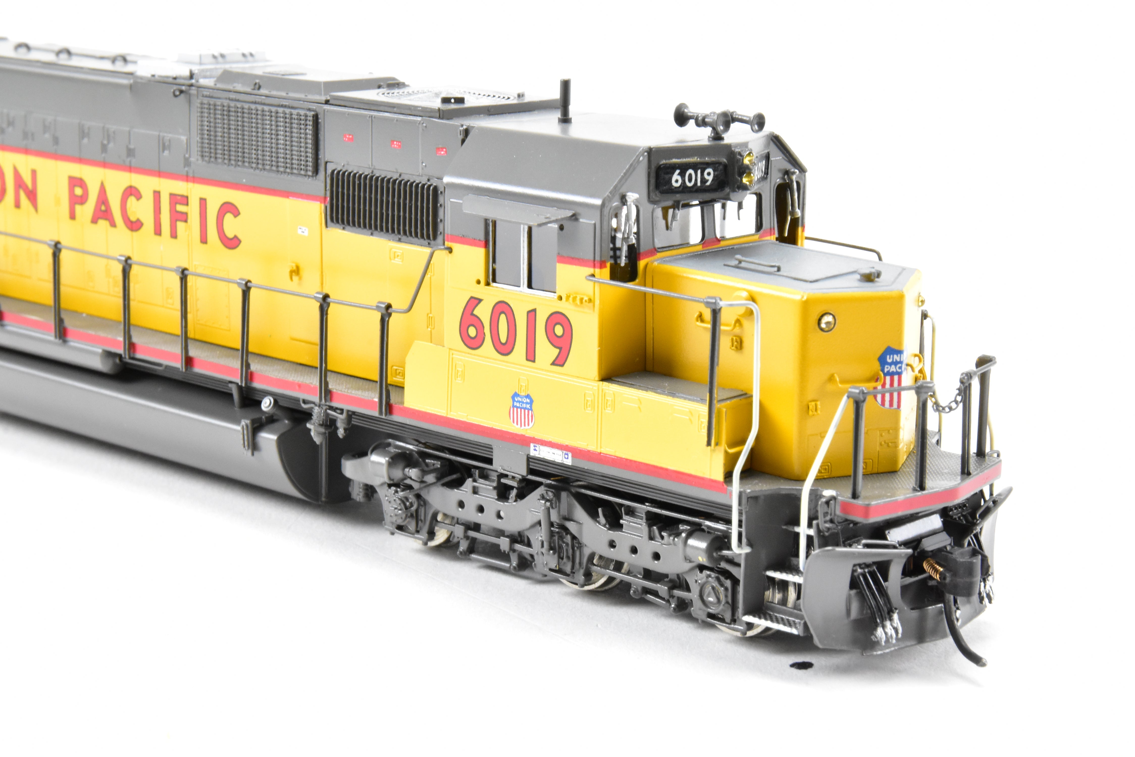 HO Scale Brass Union Pacific EMD SD60 Custom Painted Locomotive Model No. 6019 by Overland Models, Inc.