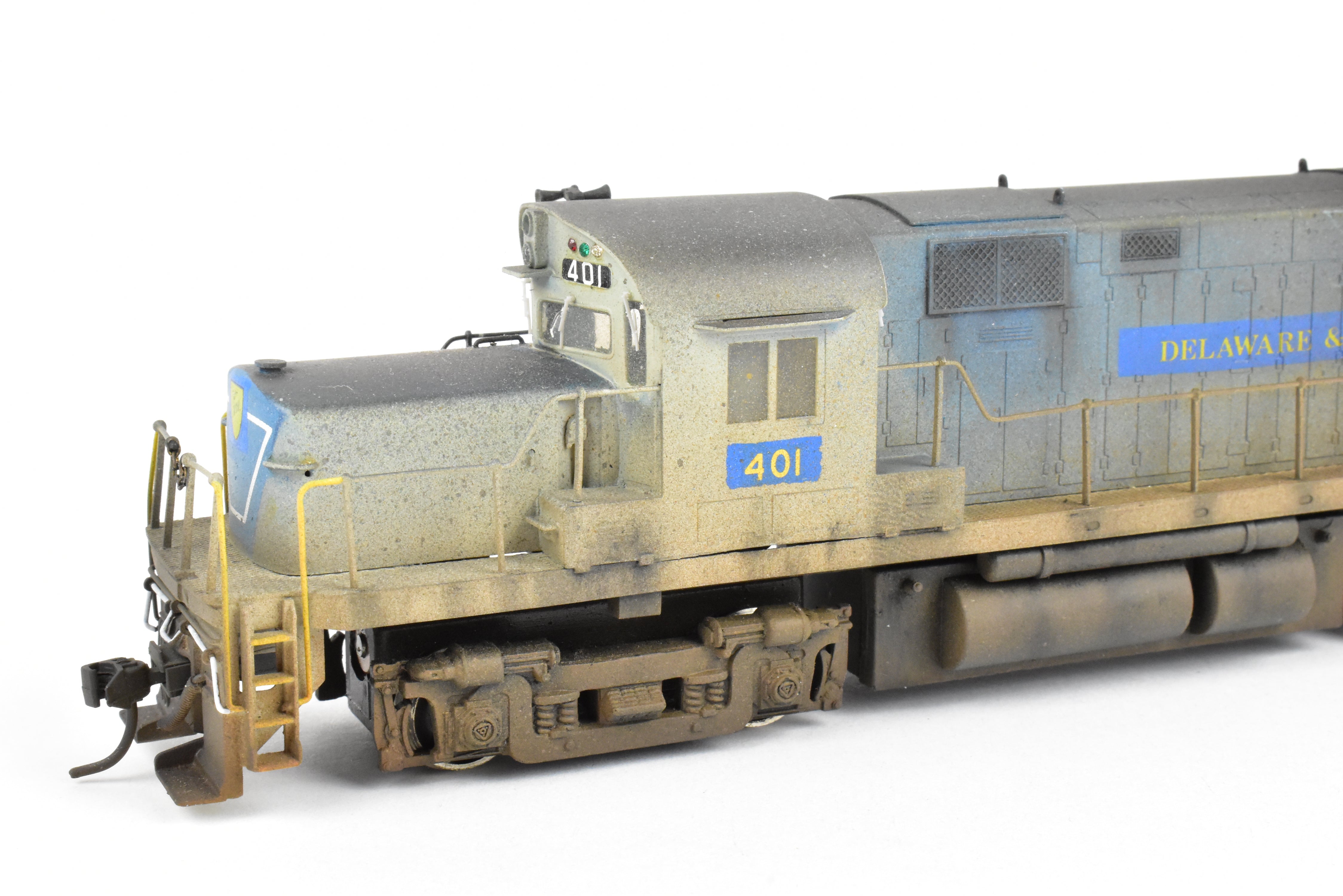 HO Scale Brass Alco Model Train - Delaware and Hudson ALCo C - 420 Low Hood with D&H Patch