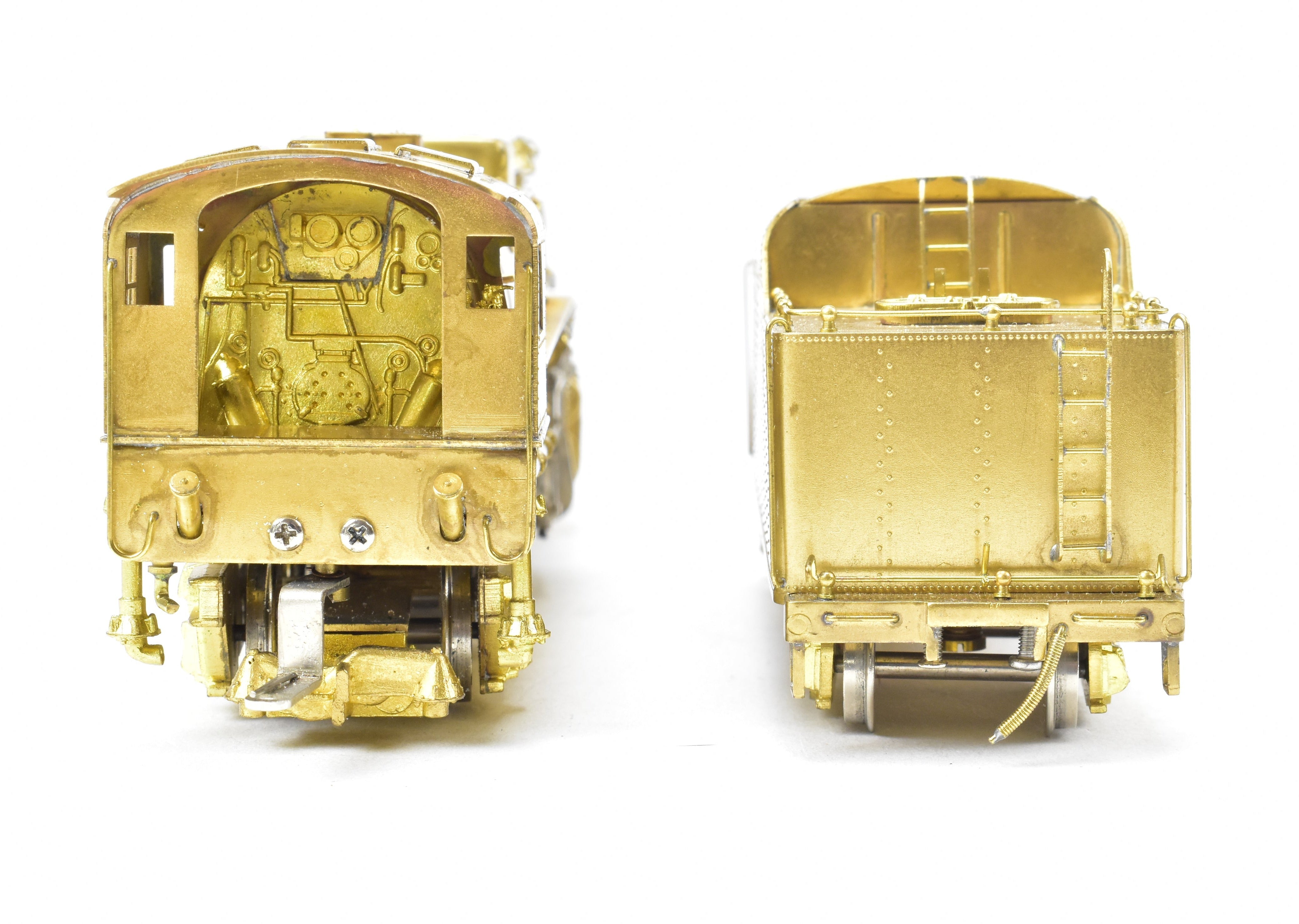 HO Scale Brass NPP Nickel - Plated Boston & Albany Class A - 1b 2 - 8 - 4 with Added Details