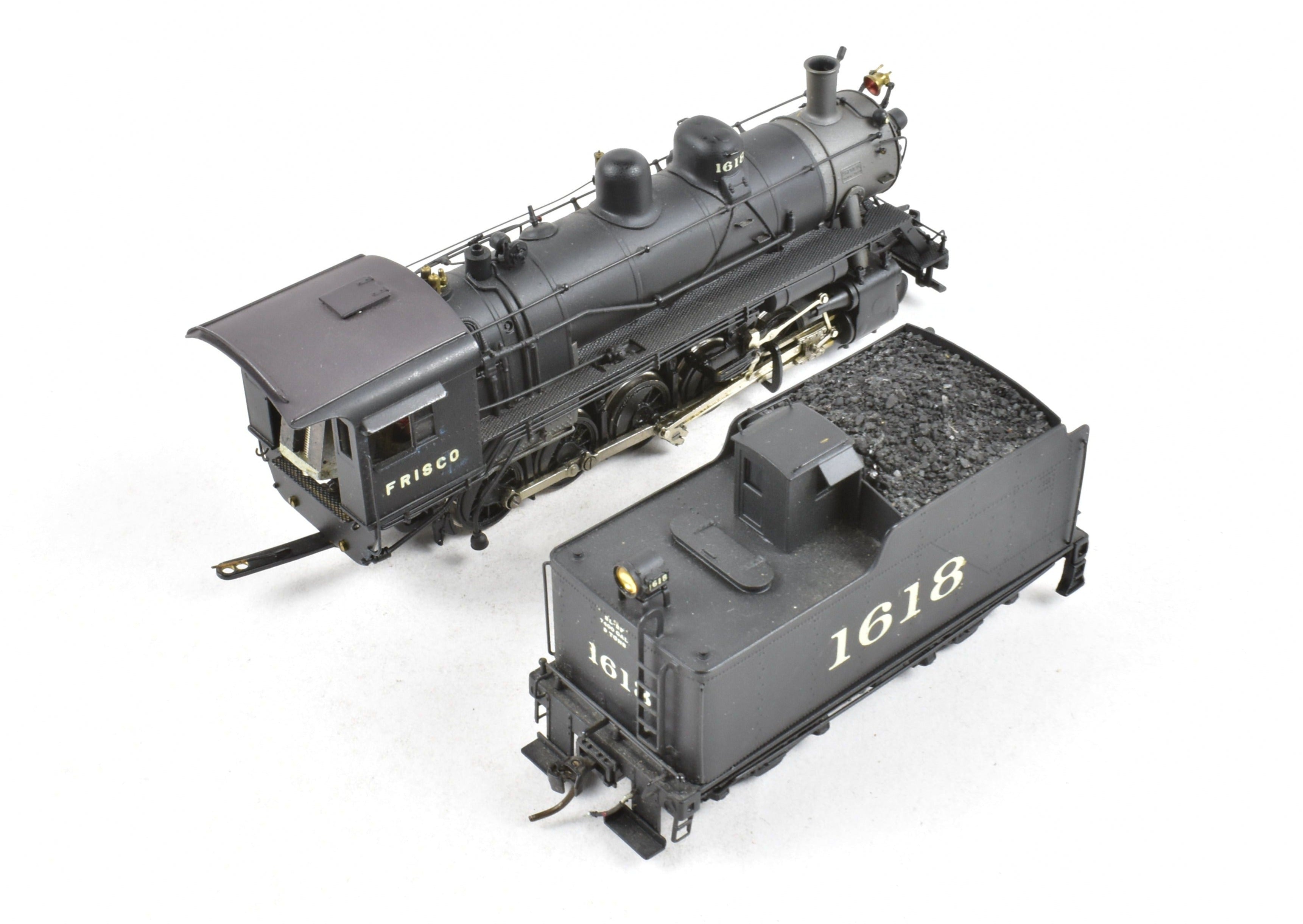 HO Scale Brass PFM - United SLSF - Frisco 2-10-0 Decapod Custom Painted Model Train #1618