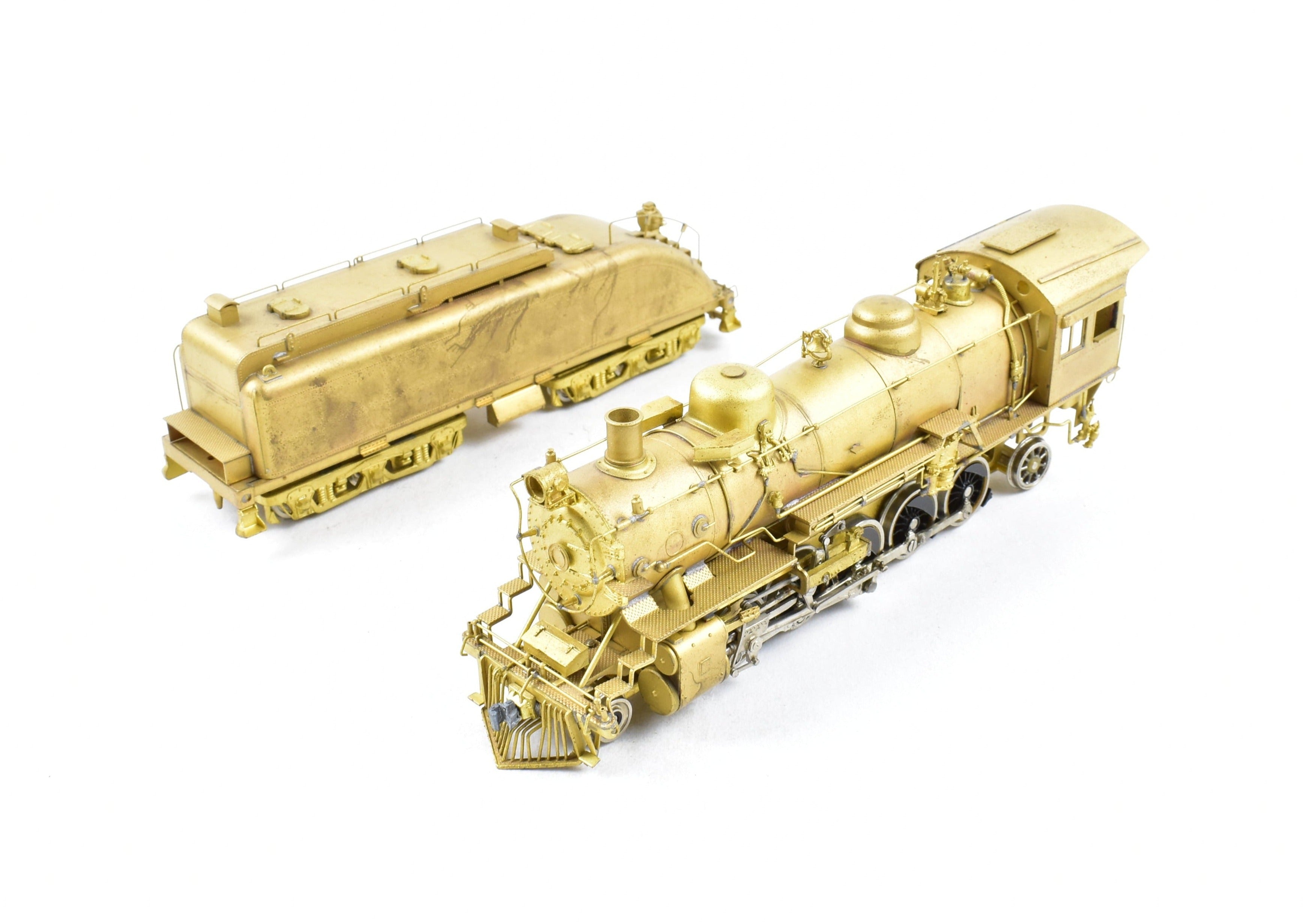 1979 HO Brass Westside Model Co. ATSF - Santa Fe 1600 2 - 10 - 2 Model with Spare Parts
