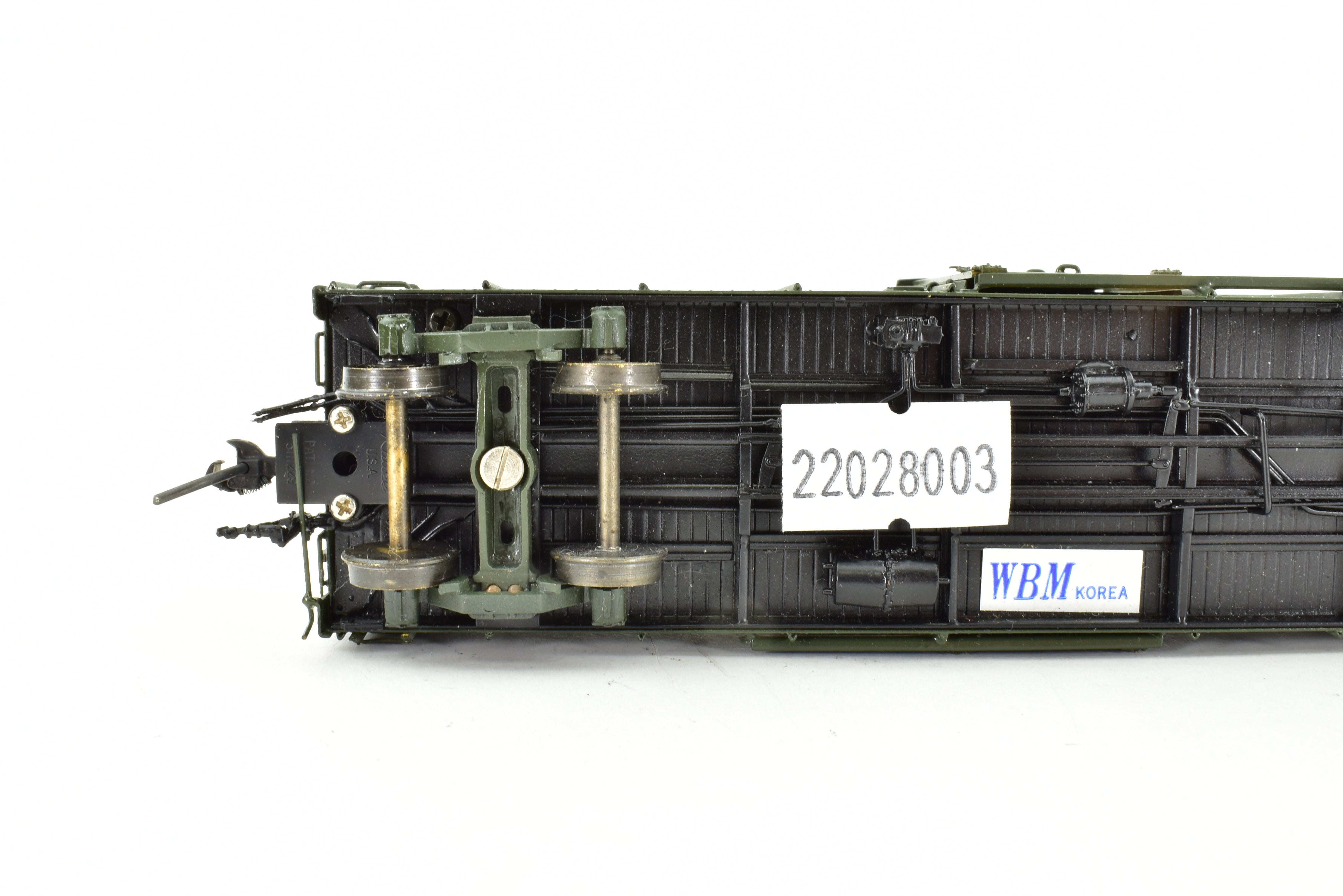 HO Scale Brass Precision Scale Co. Baltimore & Ohio C-16 Express Boxcar Model from 1991, No Original Box Included