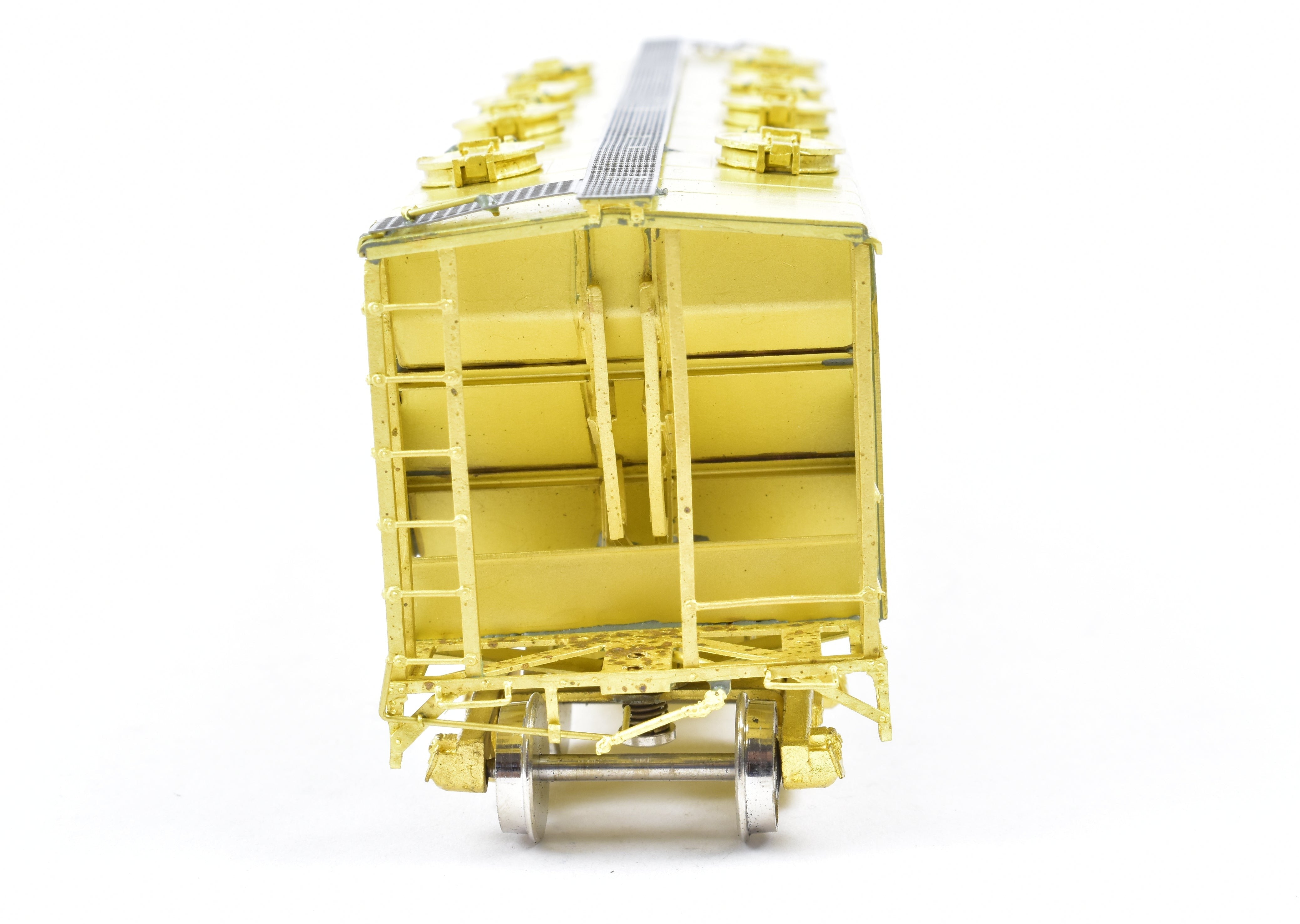 HO Scale Brass Canadian Pacific Slab Side Covered Hopper SC - 20 C194A Version Model by Overland Models, Inc. (OMI)