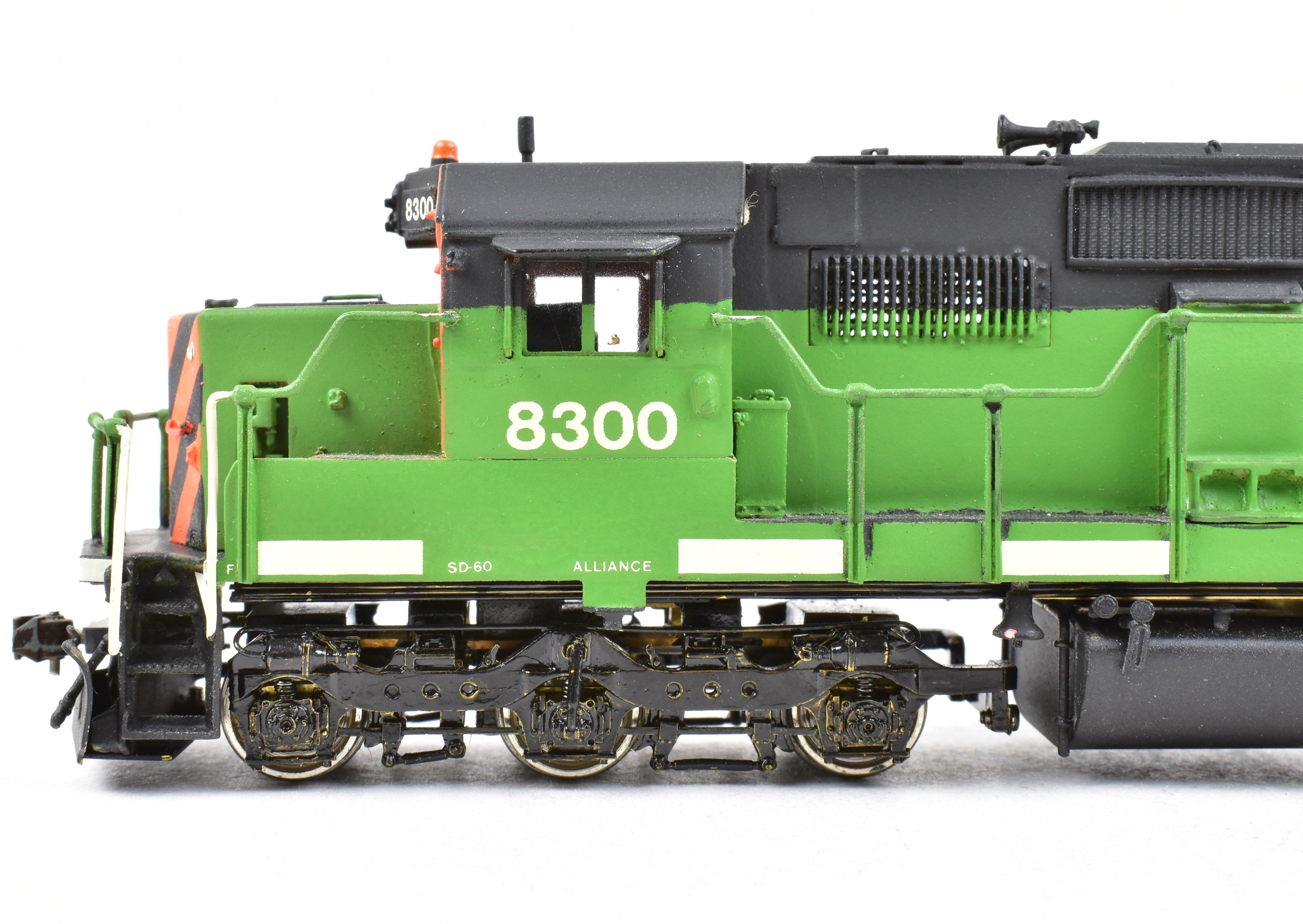 HO Scale Brass Locomotive Model - Overland Models, Inc. (OMI) Burlington Northern SD60 CP No. 8300